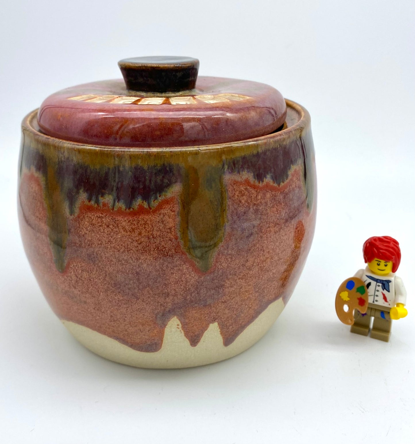 SECOND 'Arsenic' lidded pot