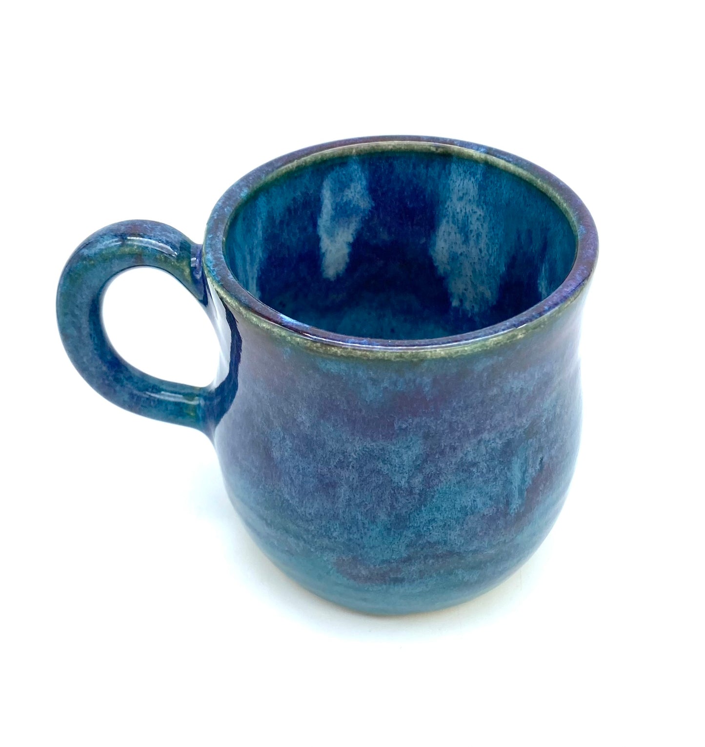 'Deep sea' mug in beautiful blues