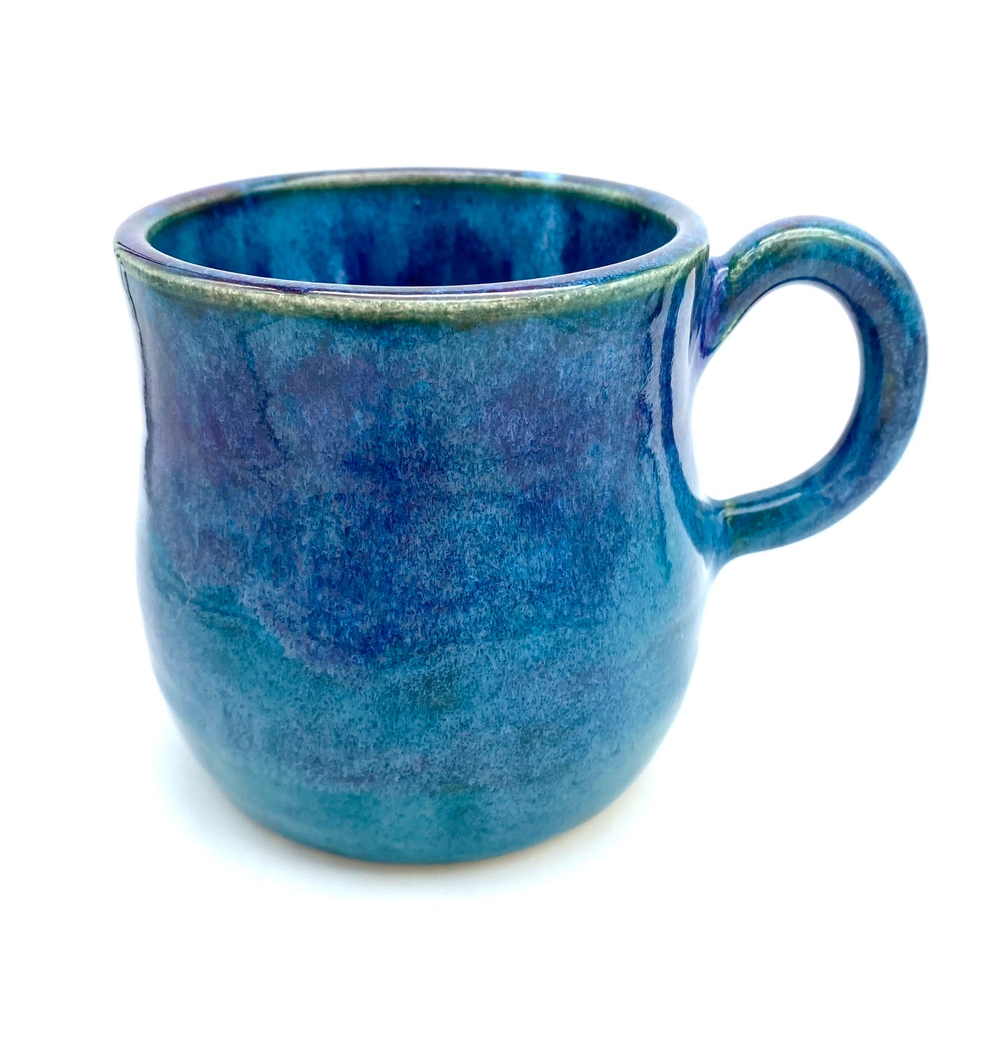 'Deep sea' mug in beautiful blues