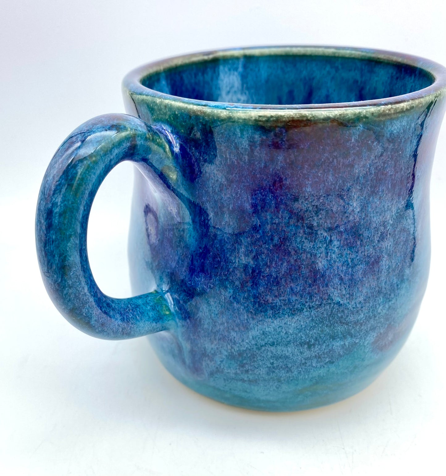 'Deep sea' mug in beautiful blues