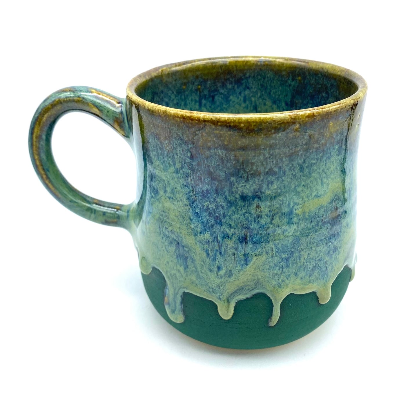 Mug in rich greens