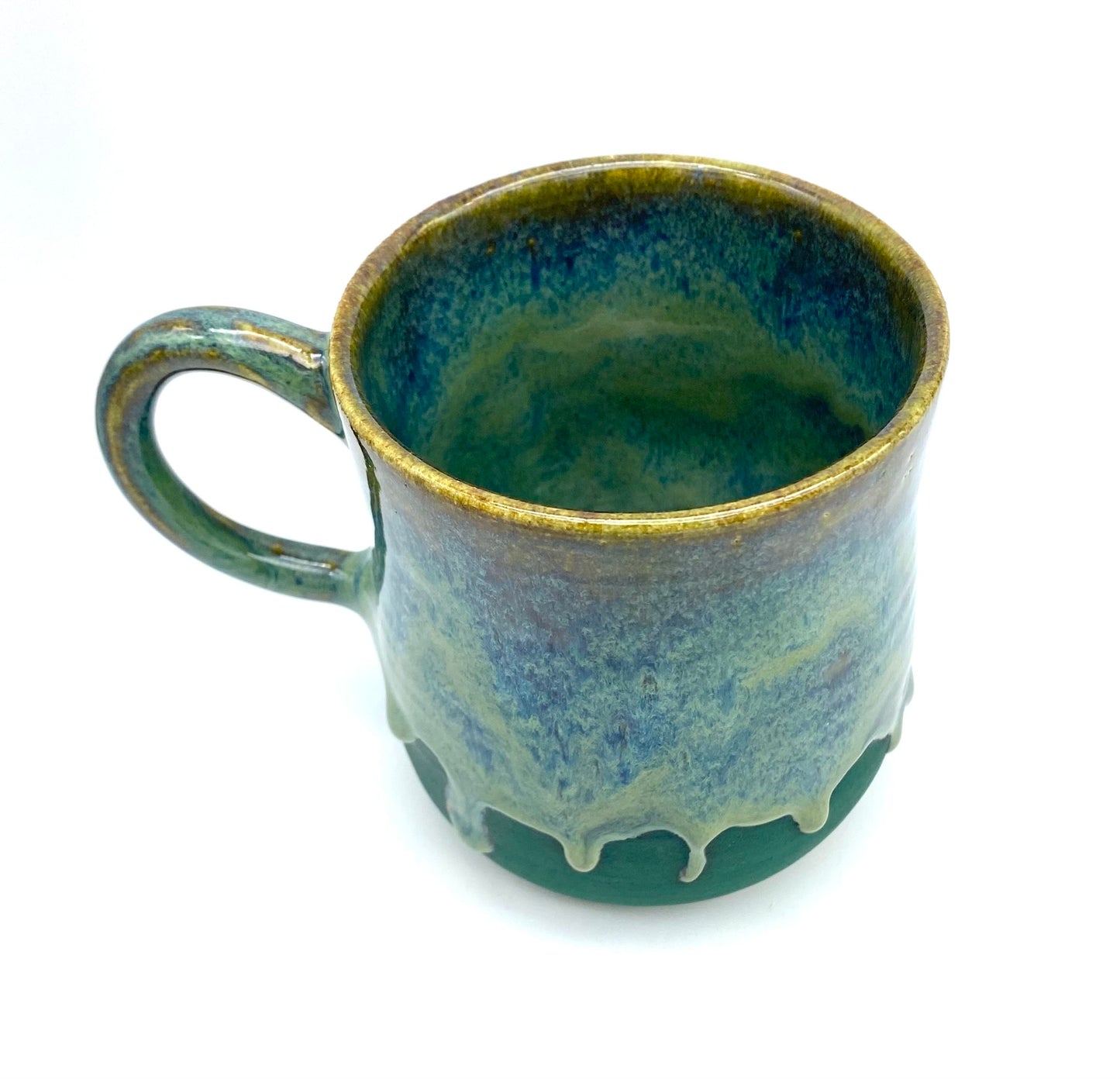 Mug in rich greens