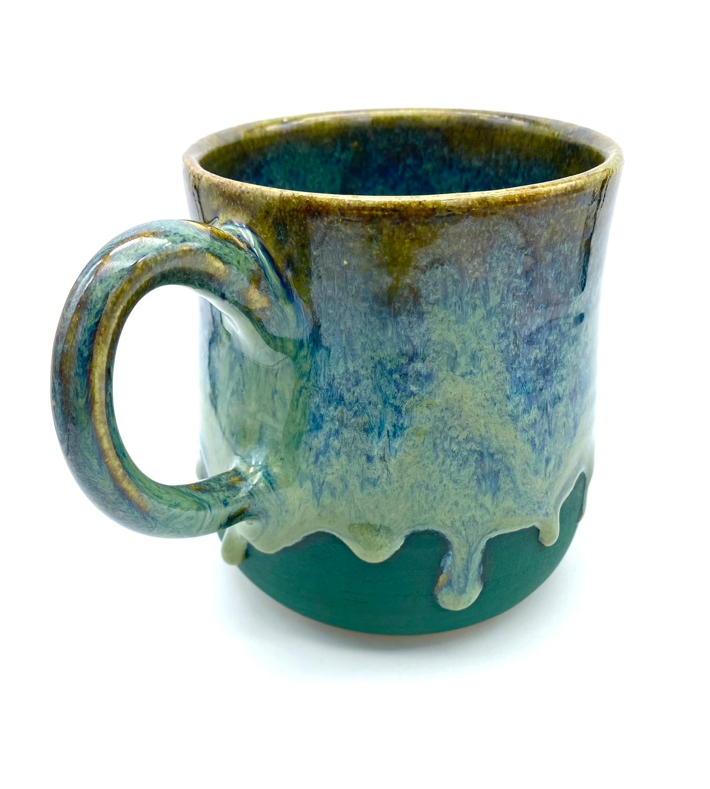 Mug in rich greens