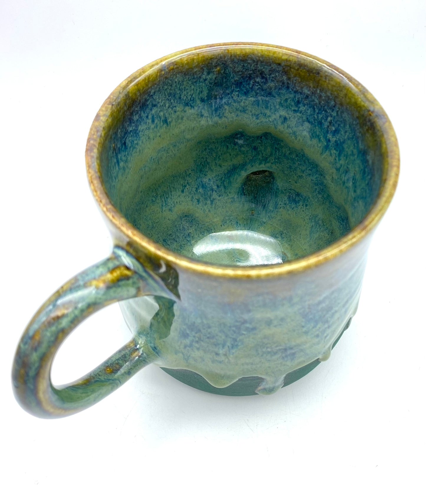 Mug in rich greens