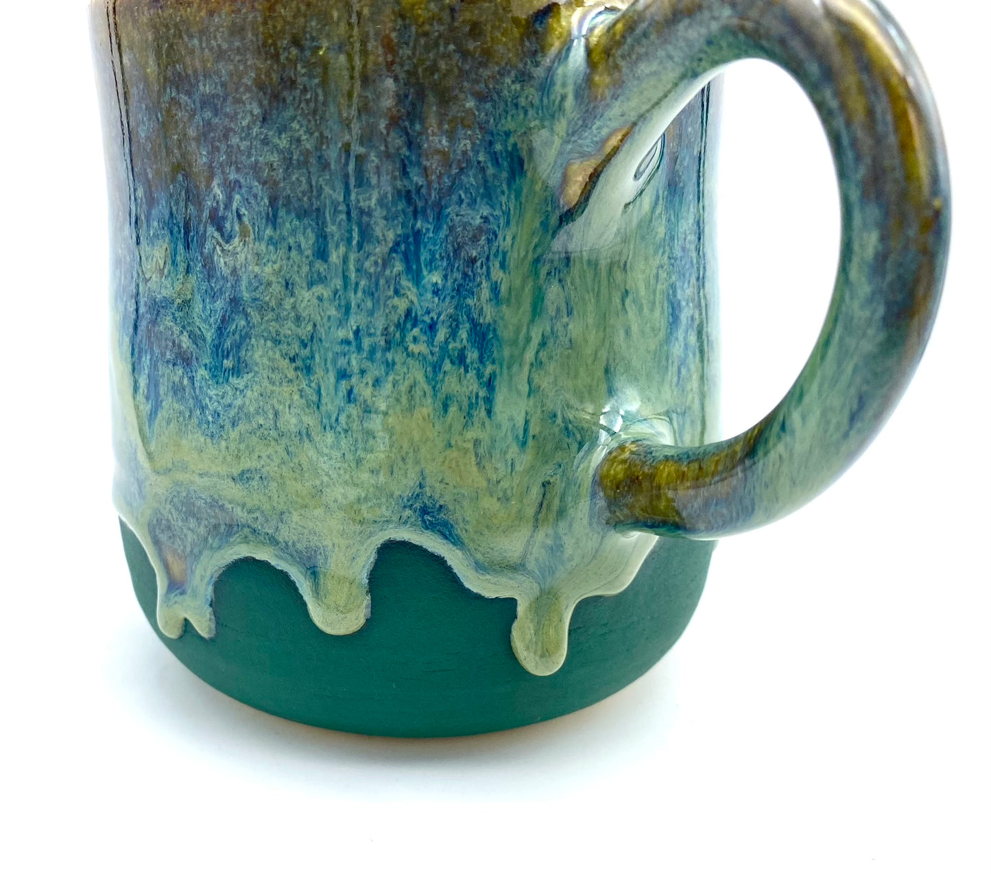 Mug in rich greens