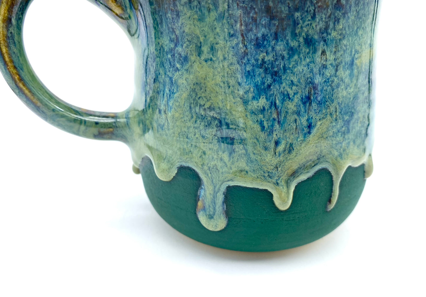 Mug in rich greens