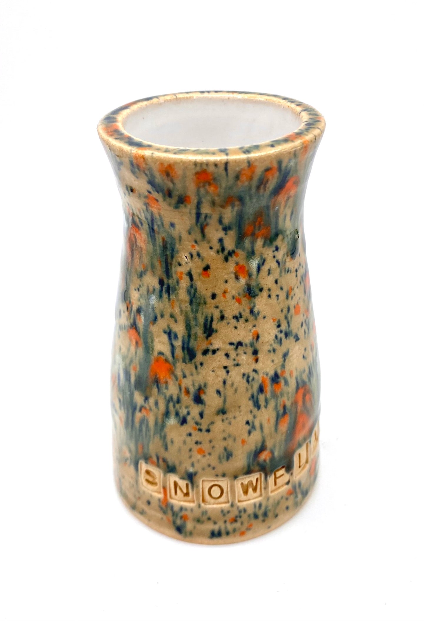 COMMISSION 'Snowflake' vase