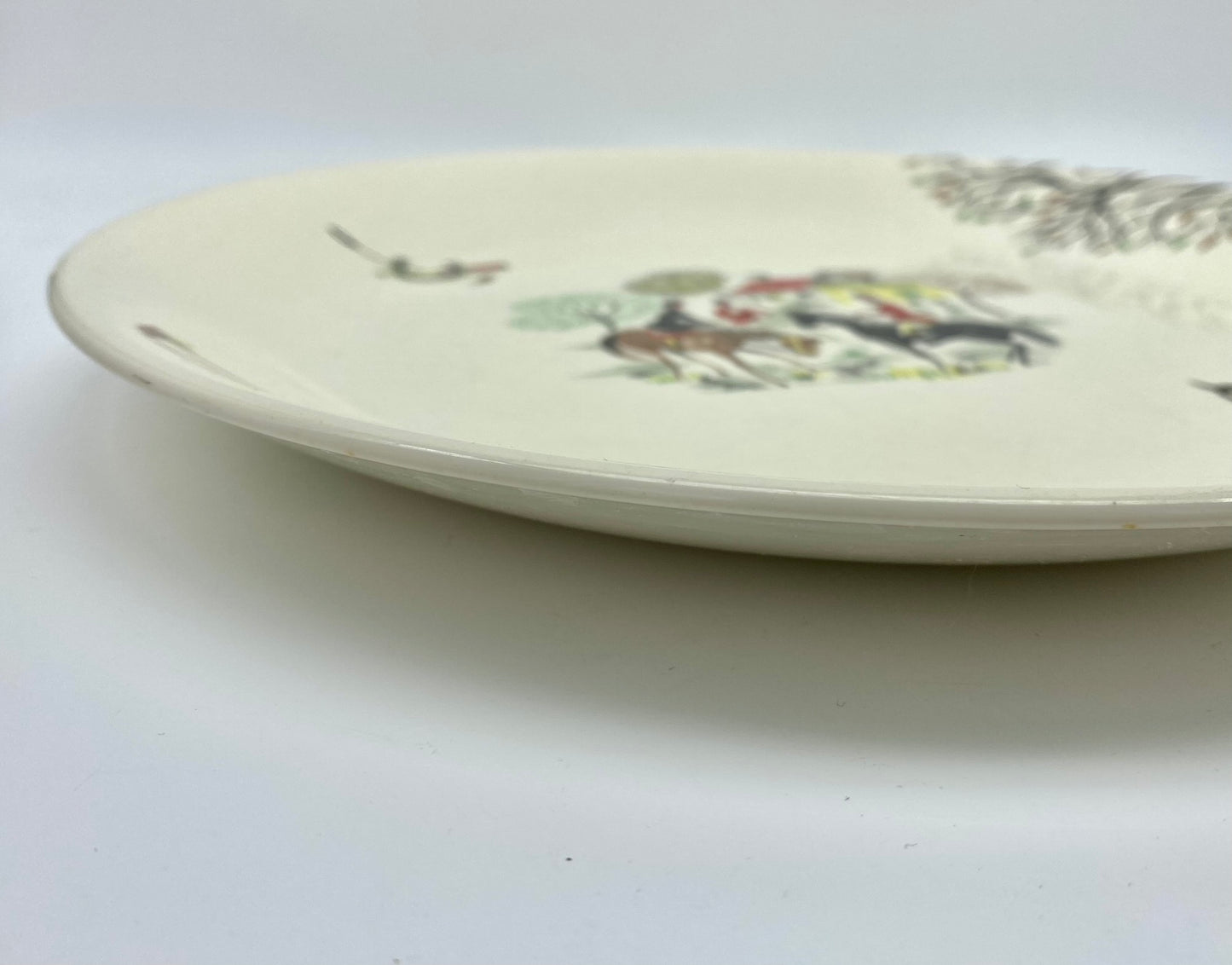 Alfred Meakin 1950s 'Tally Ho' dinner plate