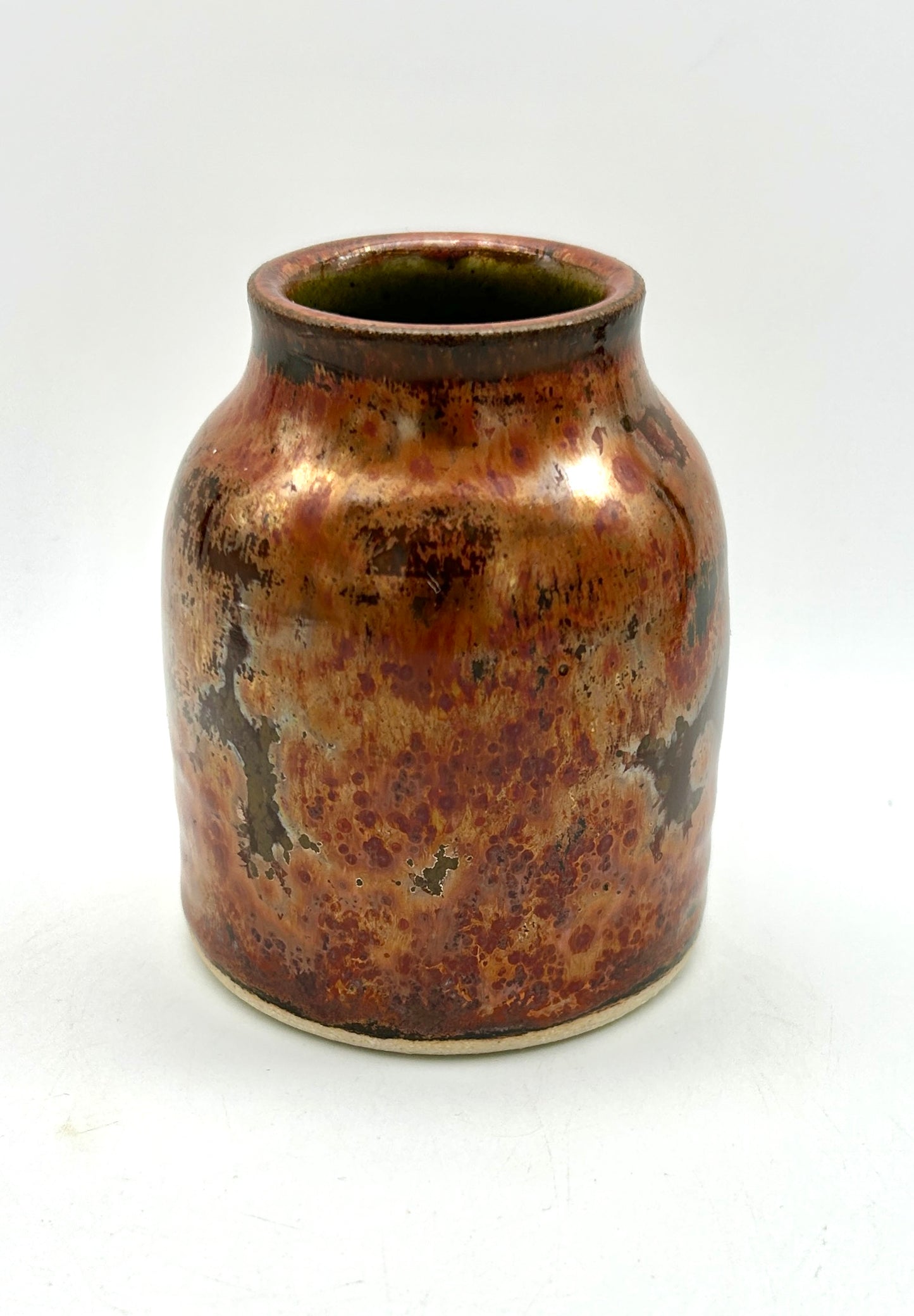 Copper bud vase