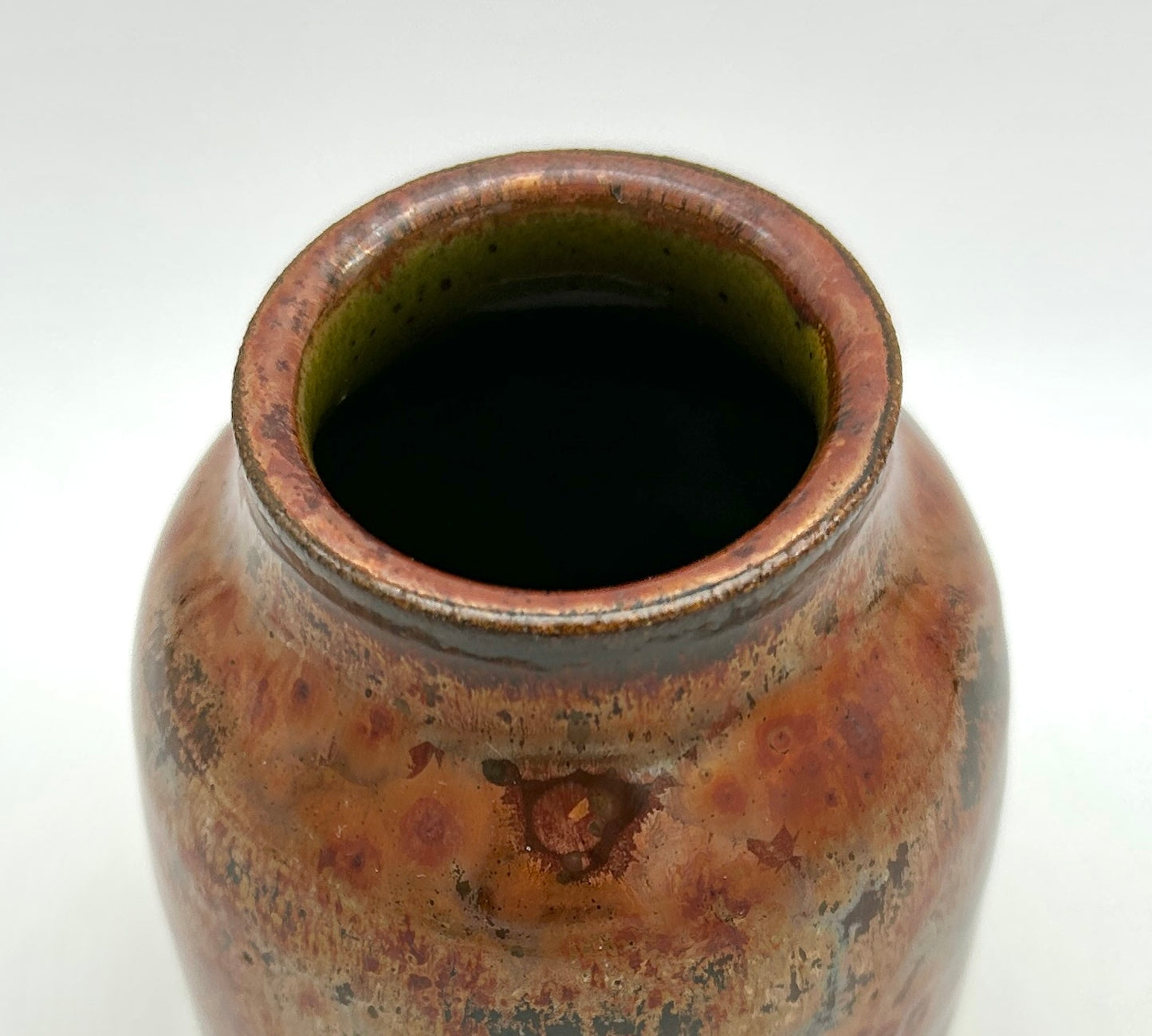 Copper bud vase