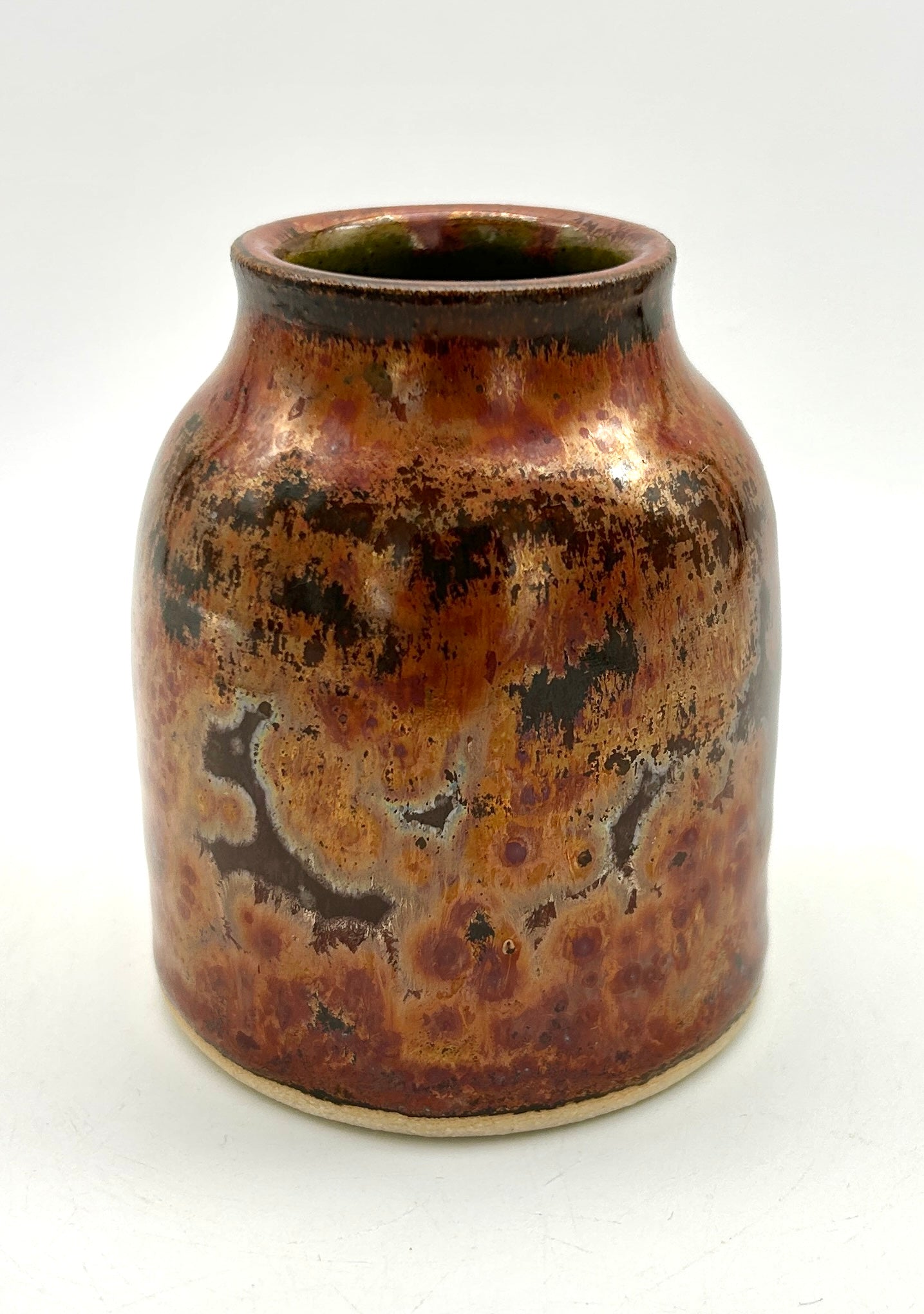 Copper bud vase