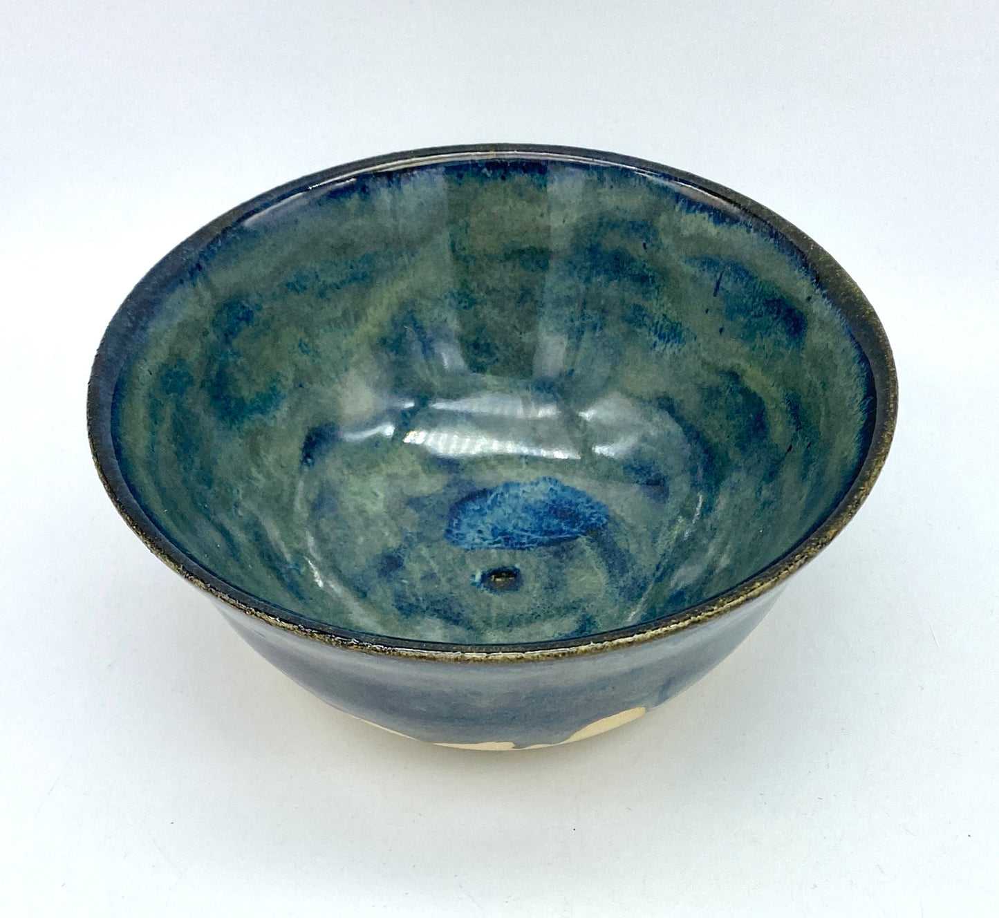 SECOND Small neat bowl for dips or dessert in blues