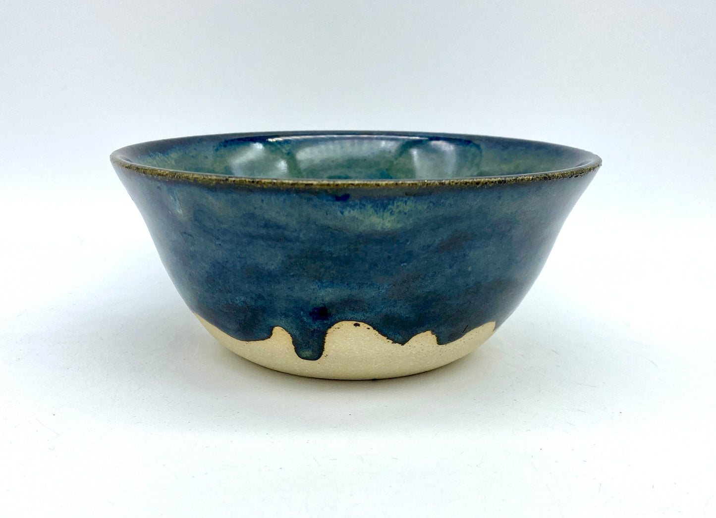 SECOND Small neat bowl for dips or dessert in blues