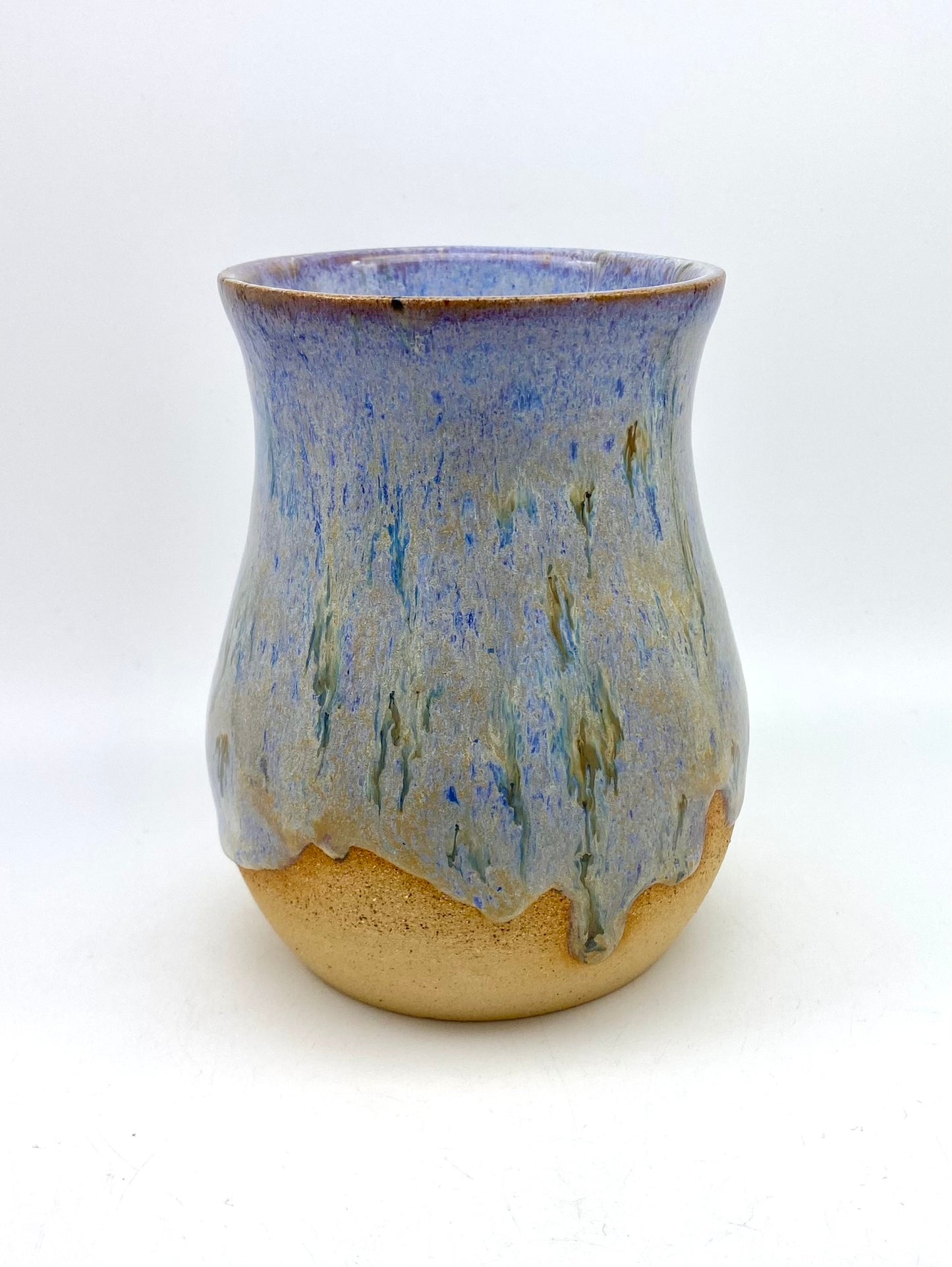 Water beaker or vase in lavenders