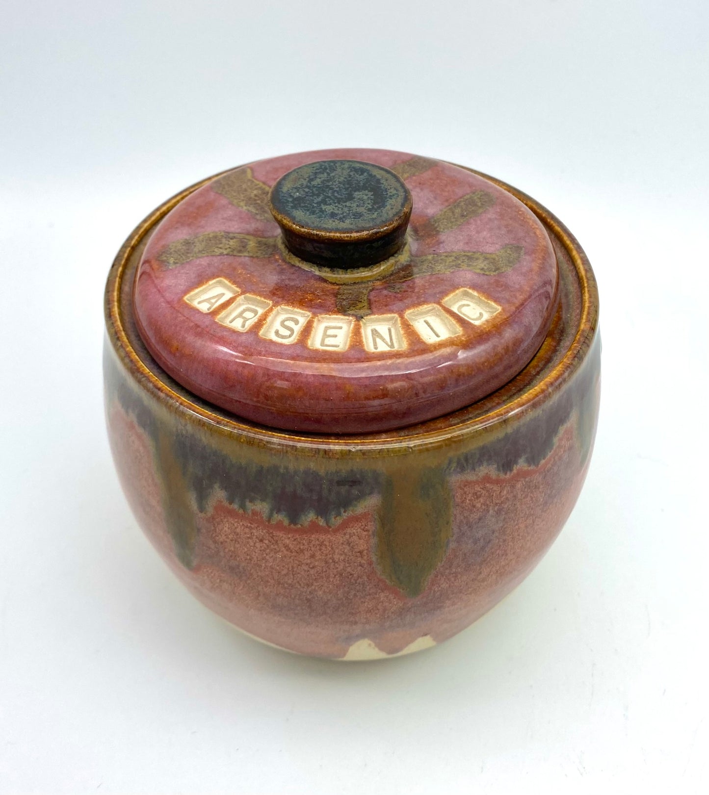 'Arsenic' lidded pot