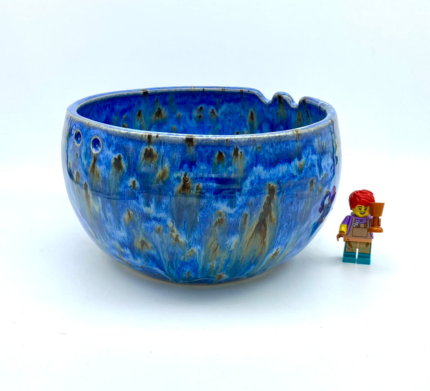 Chopstick bowl in stunning blues