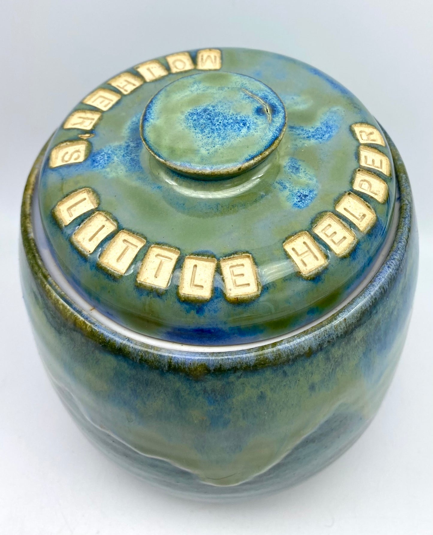 SECOND 'Mother's little helper' lidded pot