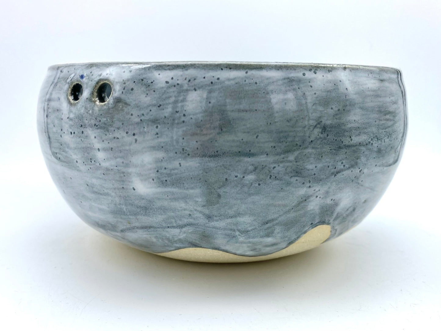 Chopstick bowl in cloudy greys