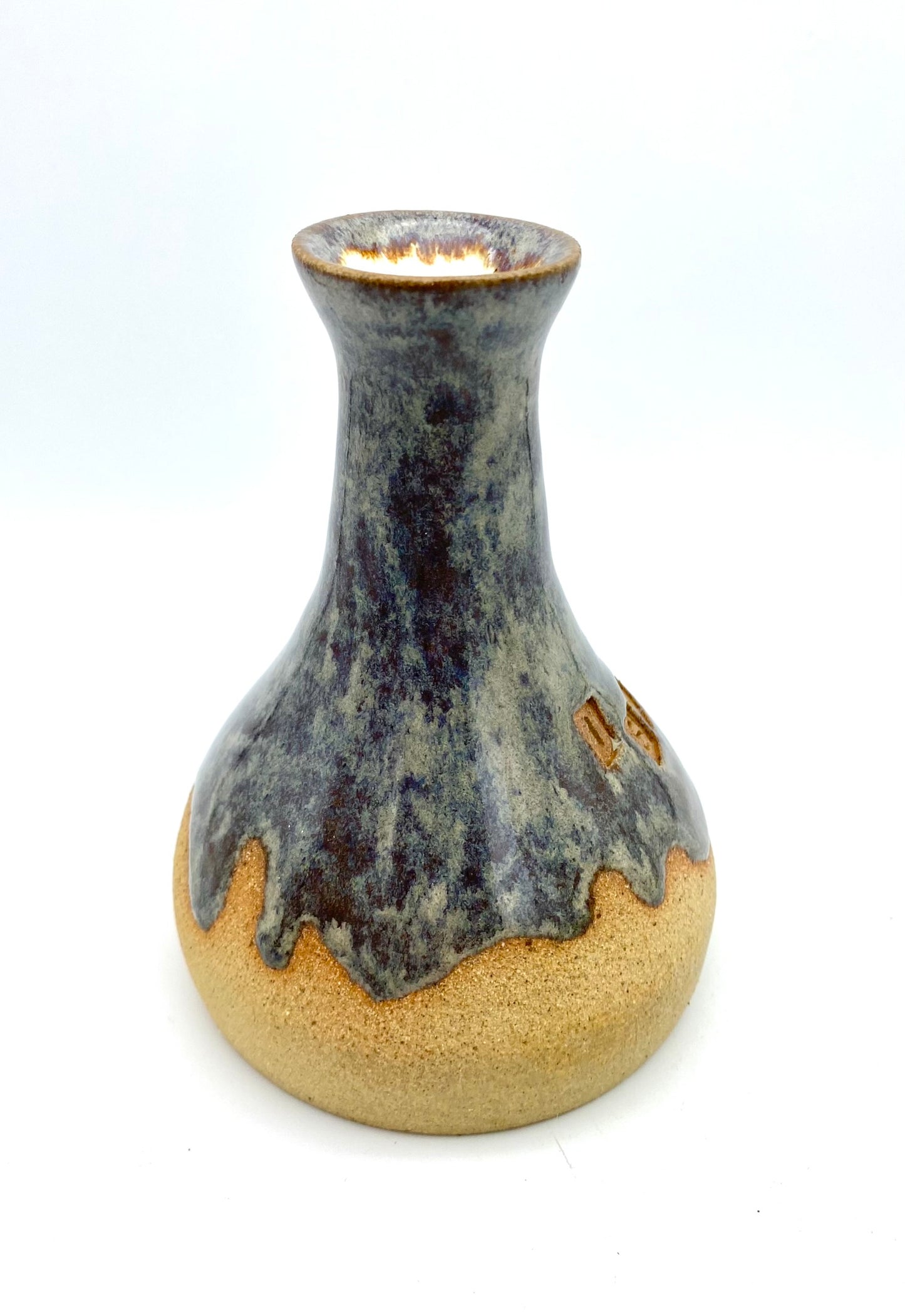 'I shall not be shaken' bud vase