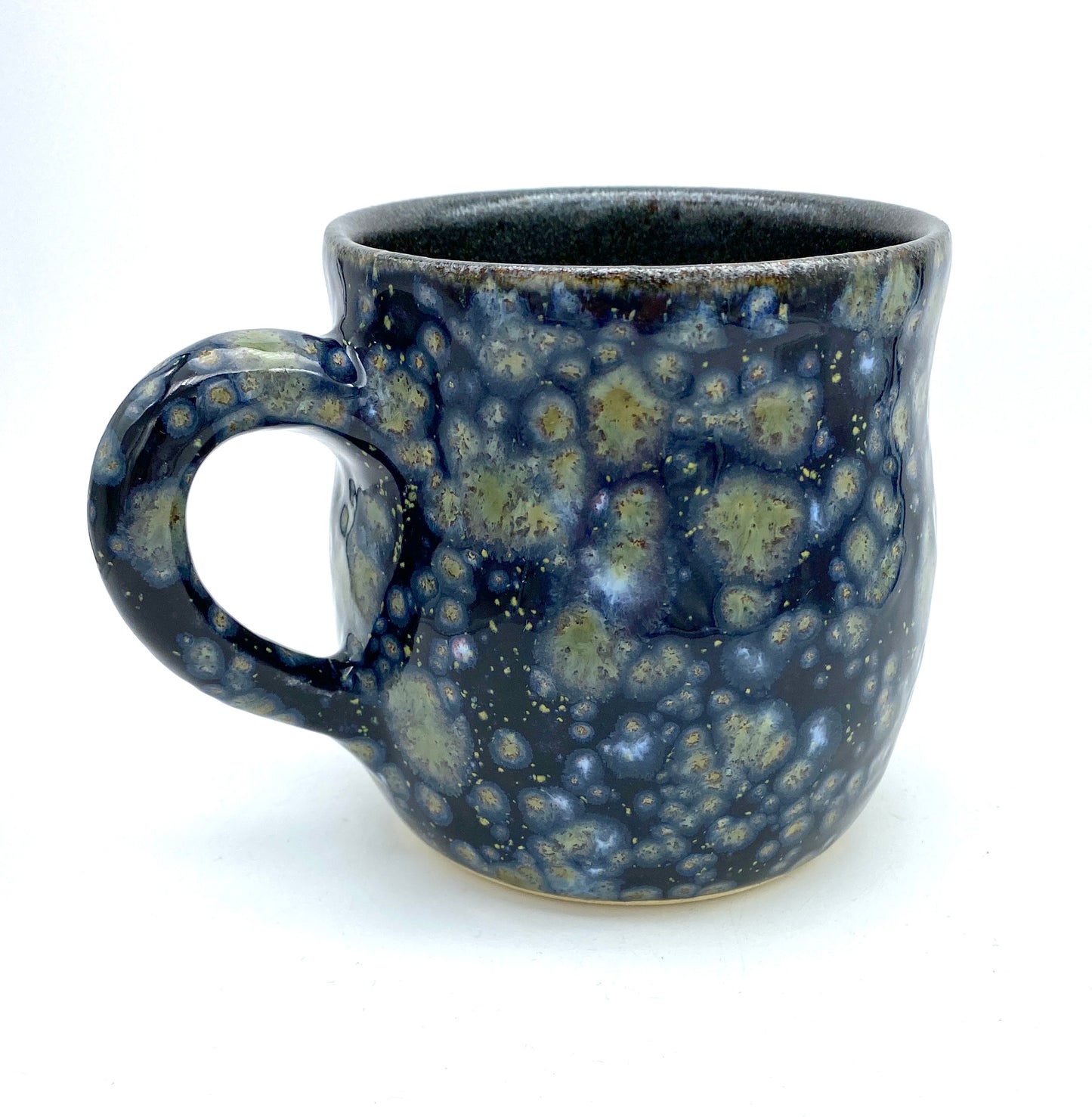 Galaxy mug with sparkly inside