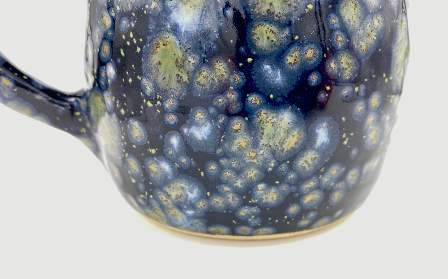 Galaxy mug with sparkly inside