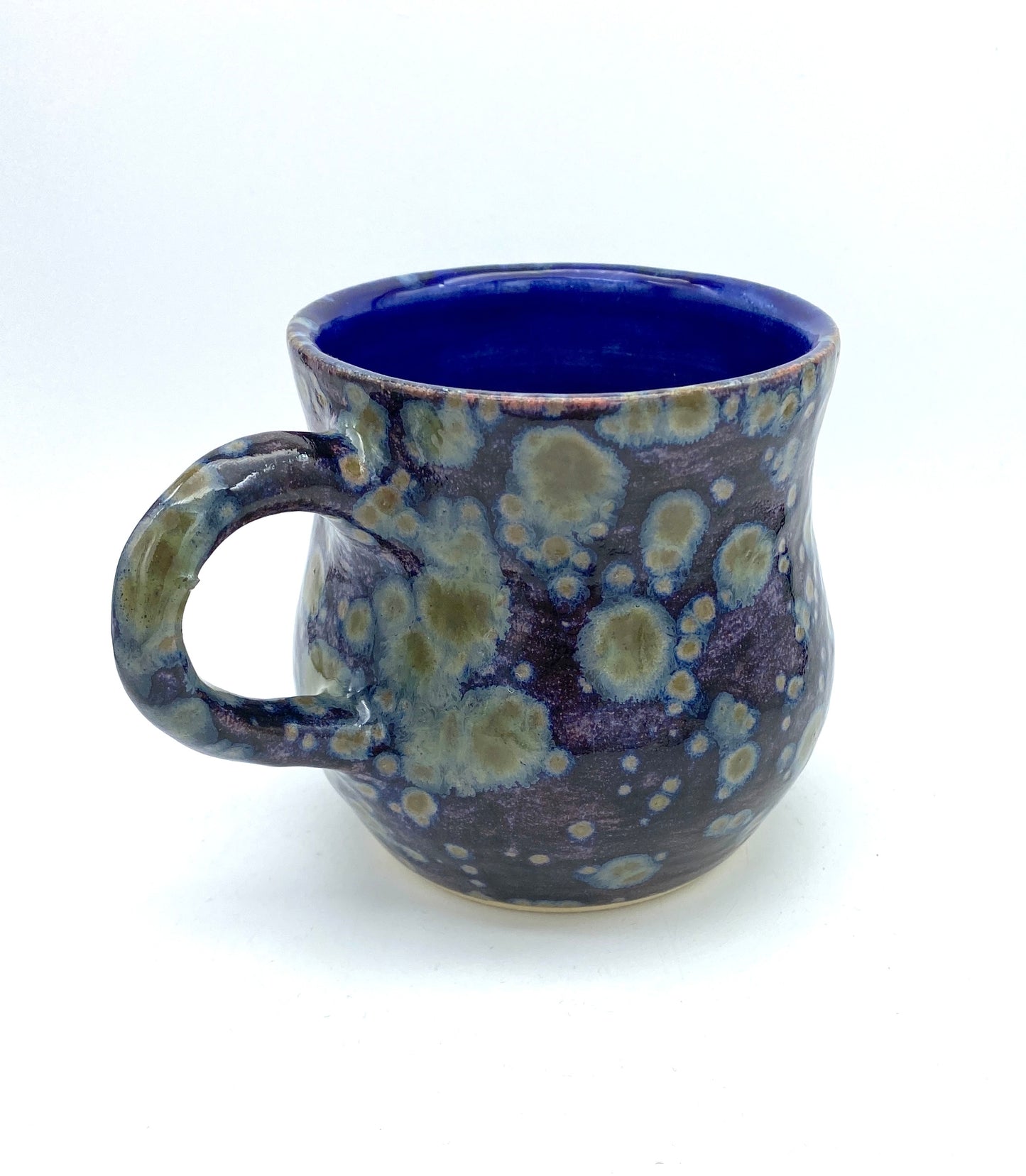 Mug in galaxy blues