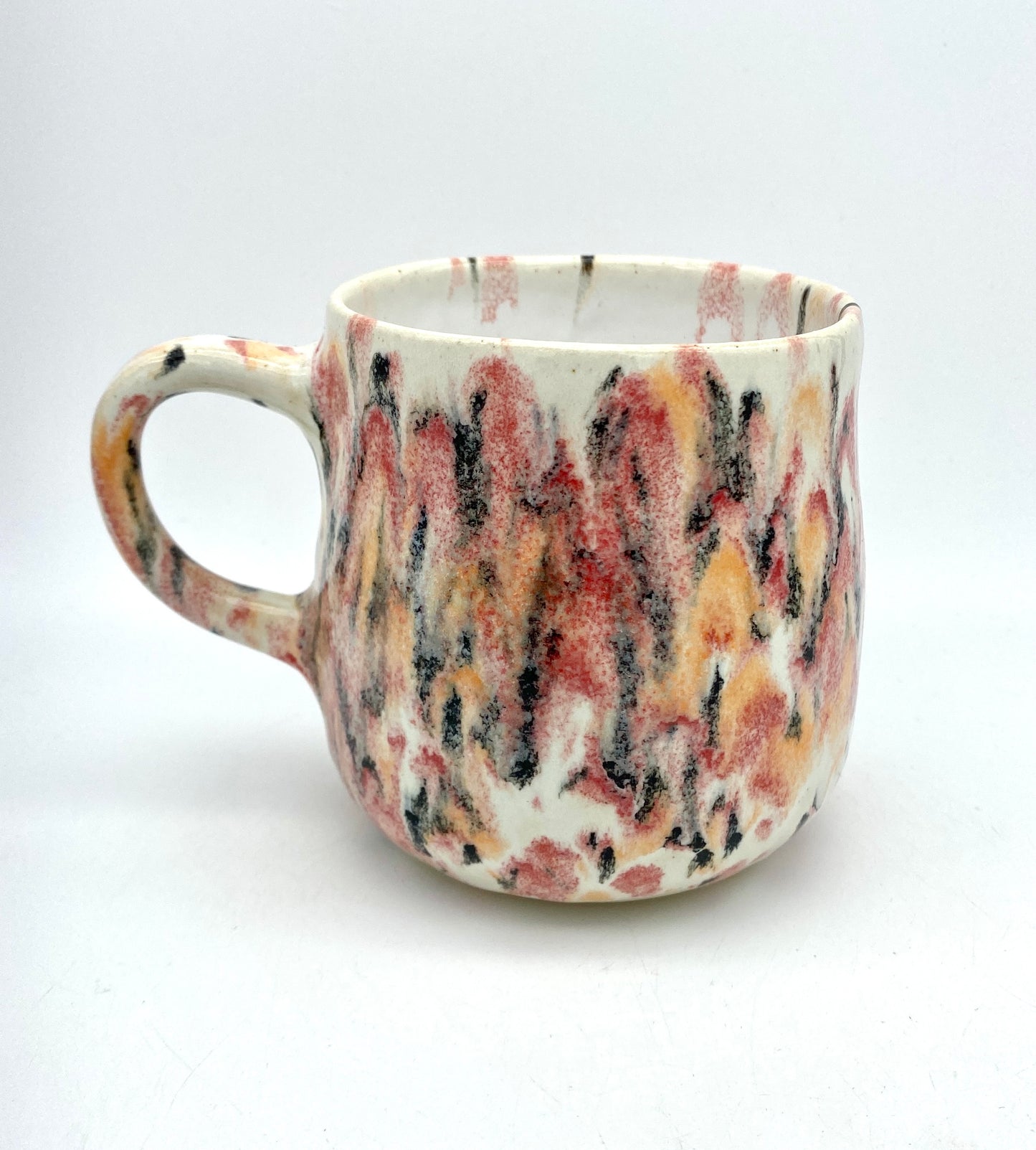 Mug with a fruity bursty bright glaze