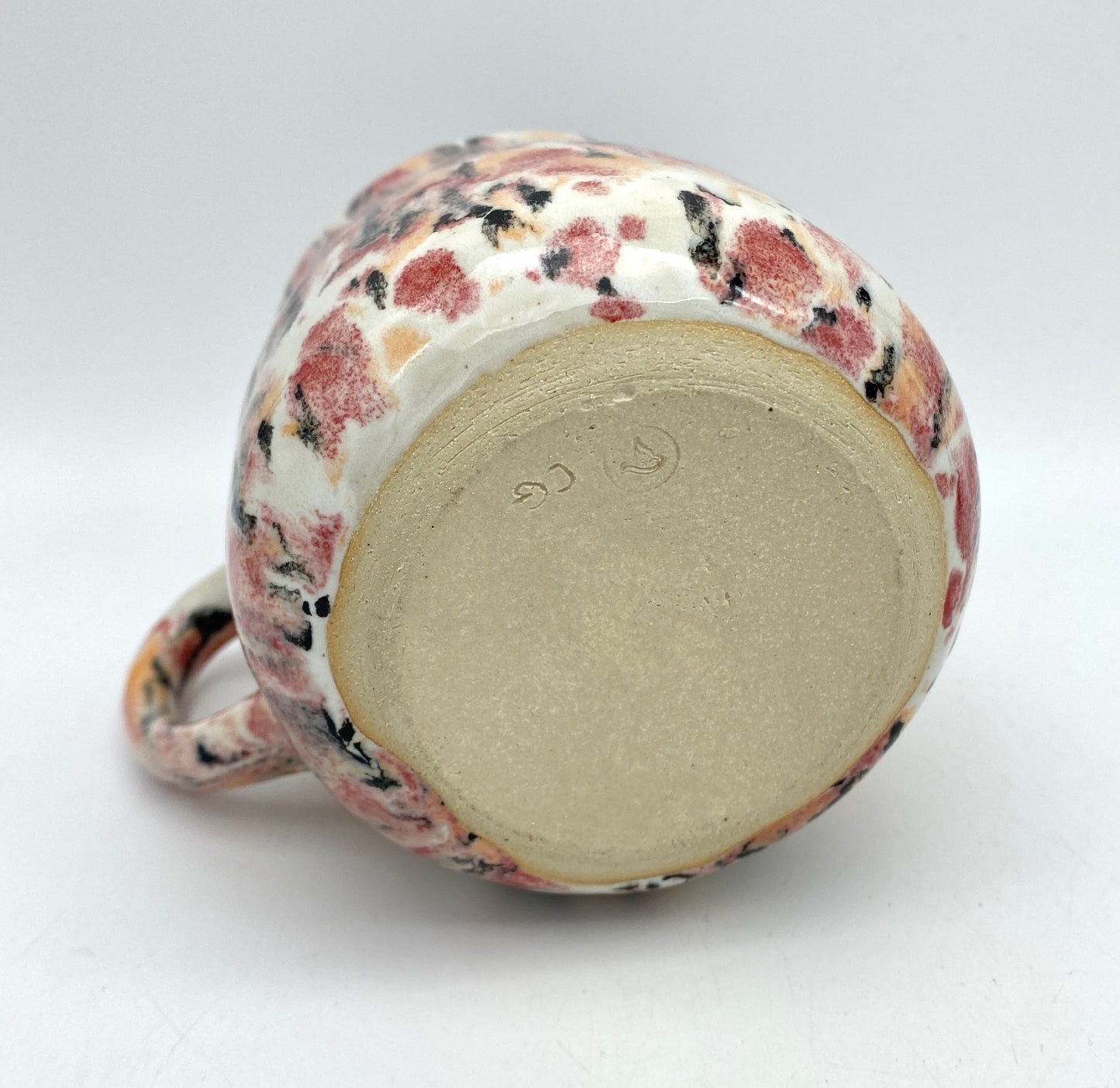 Mug with a fruity bursty bright glaze