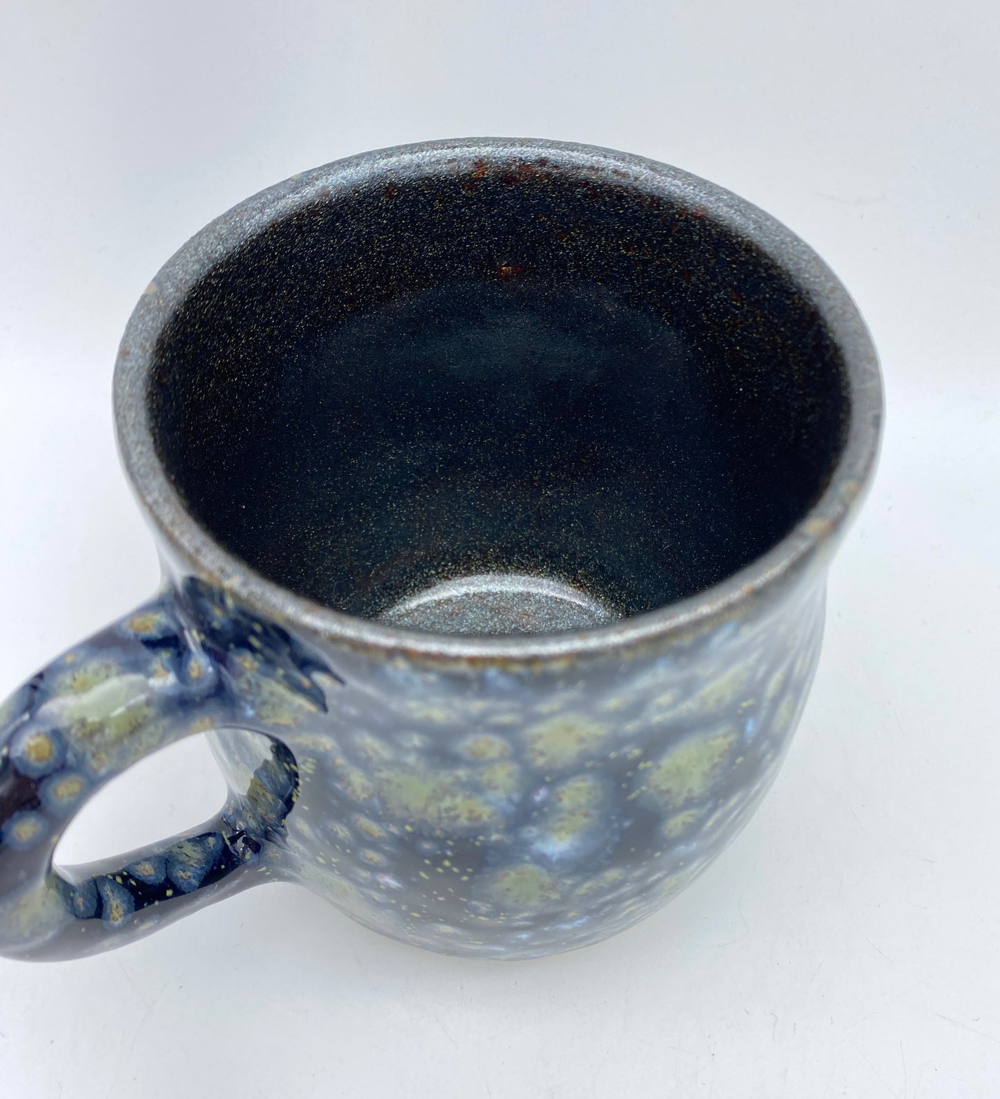 Galaxy mug with sparkly inside