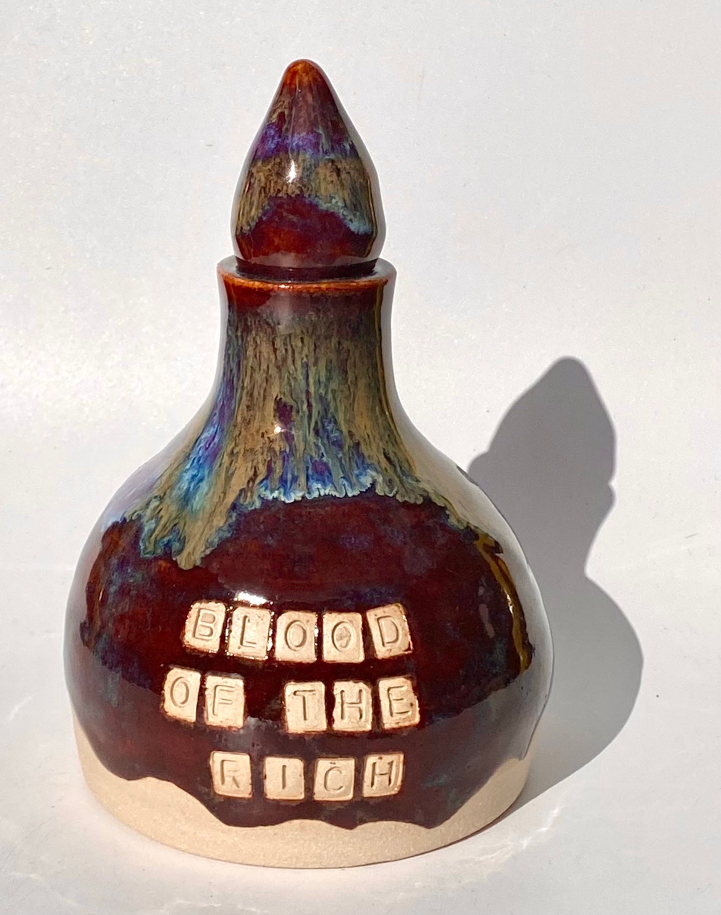 SECOND 'Blood of the rich' small decanter