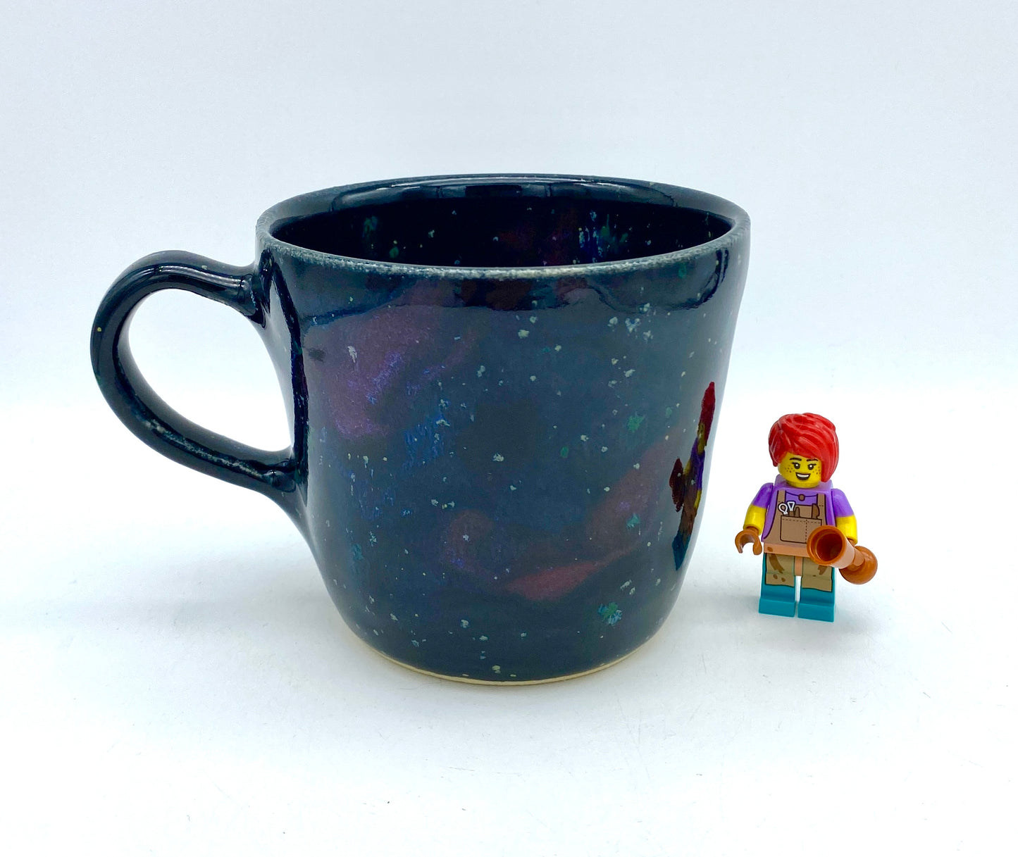 Coffee mug in glorious galaxy glazes