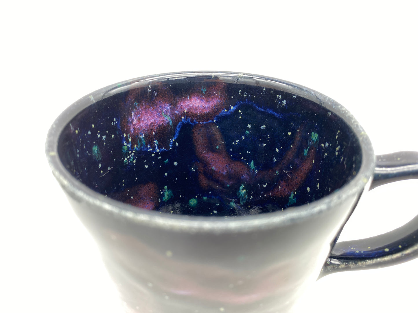 Coffee mug in glorious galaxy glazes