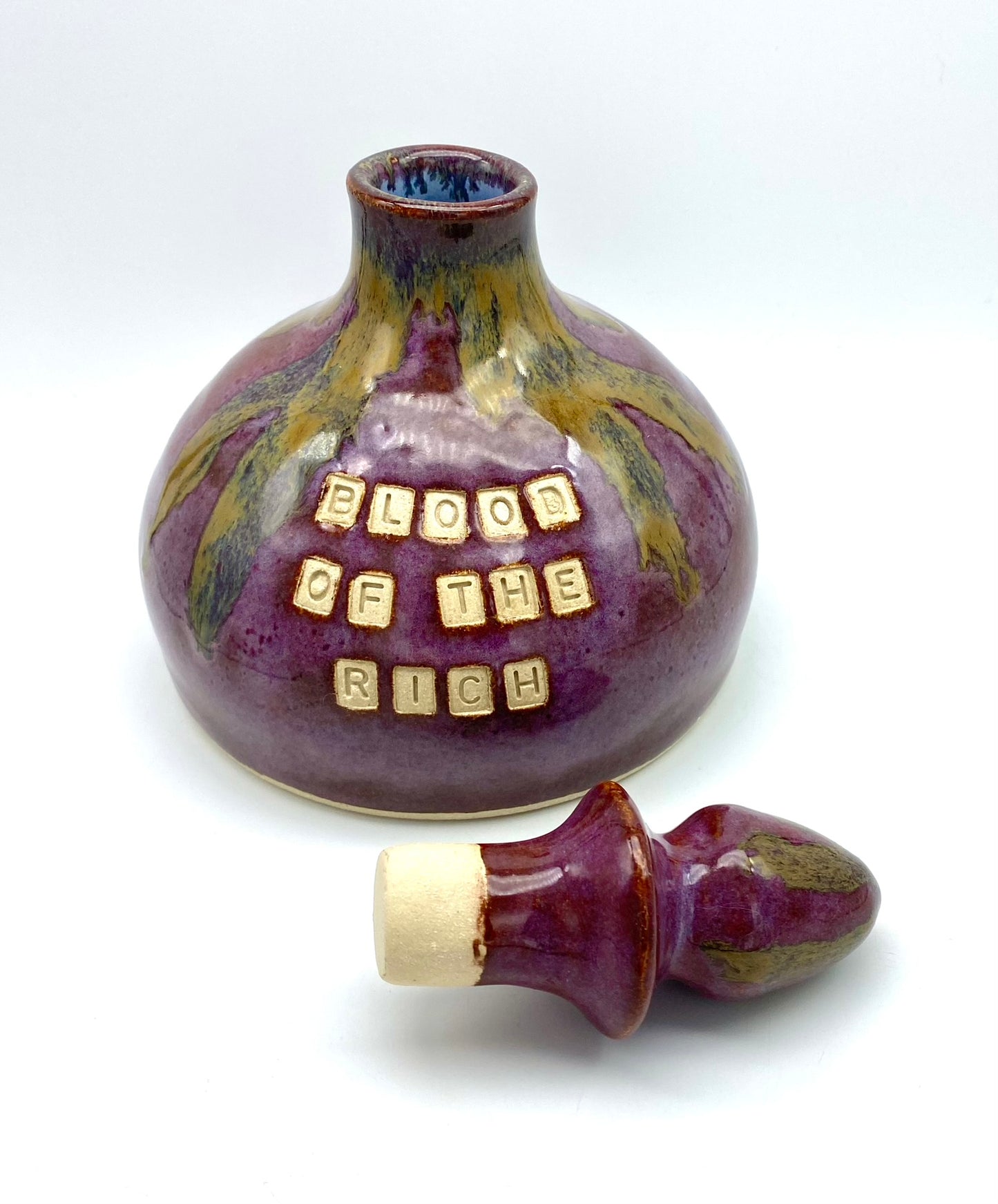 SECOND 'Blood of the rich' decanter