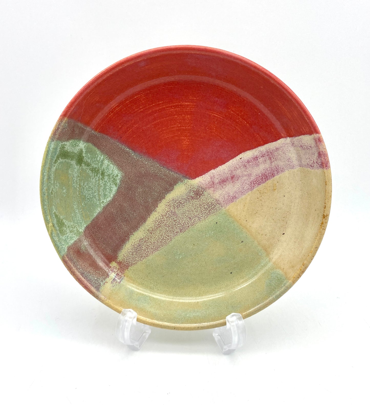 SECOND Mini plate with geometric design