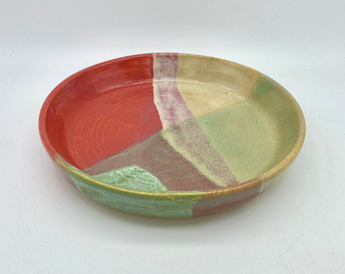 SECOND Mini plate with geometric design