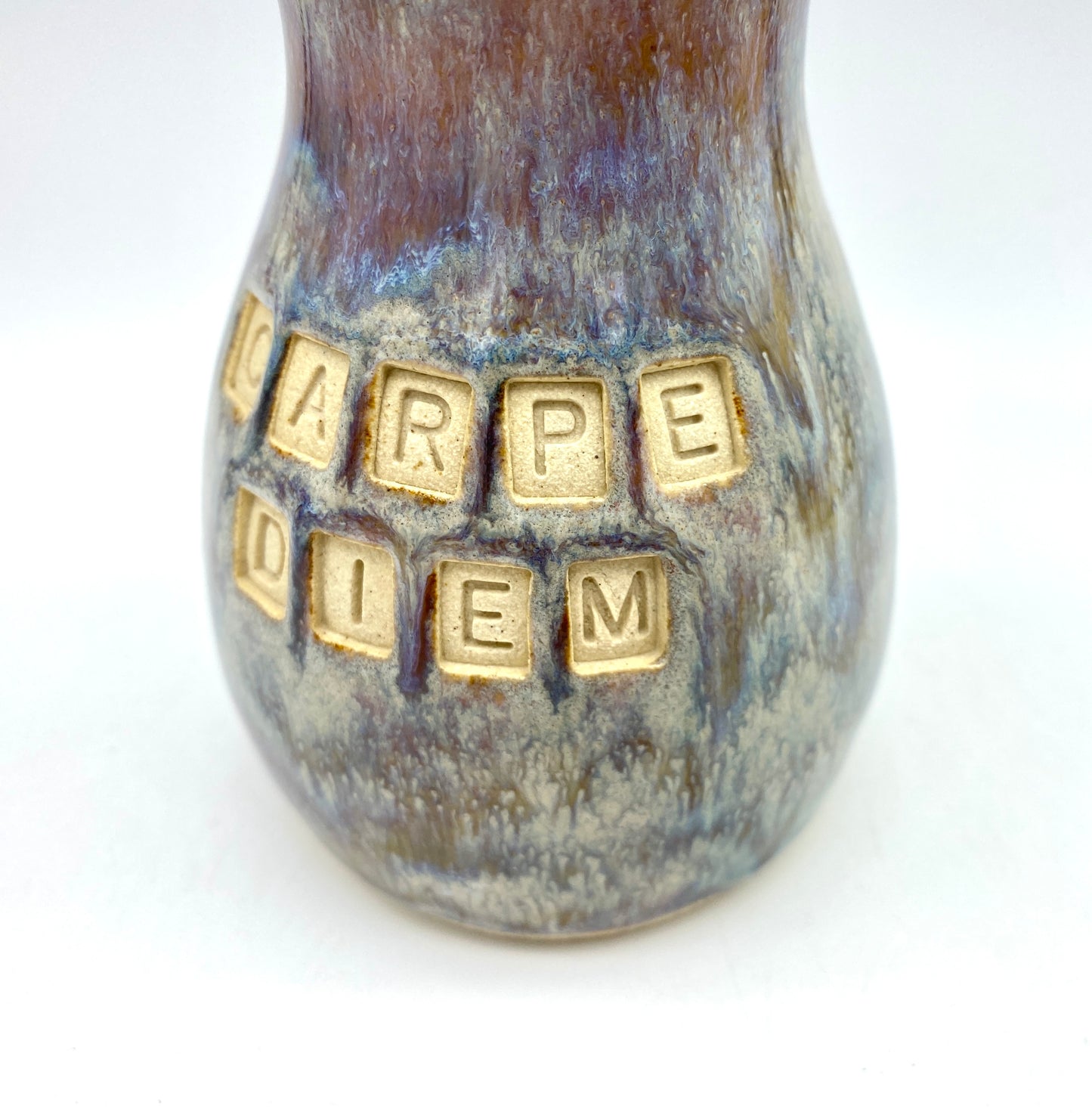 'Carpe diem' little bud vase