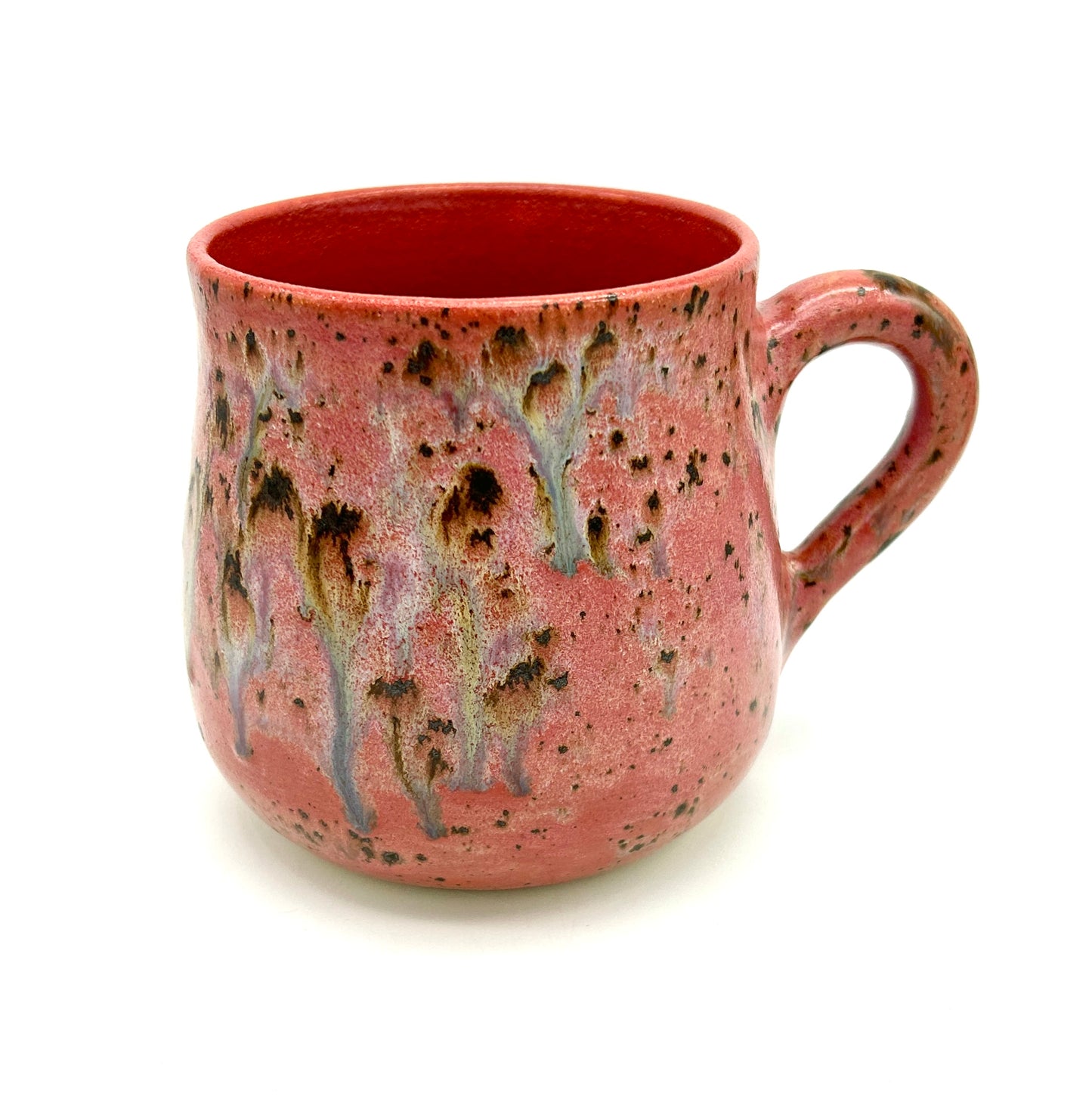 COMMISSION Vibrant pink large mug