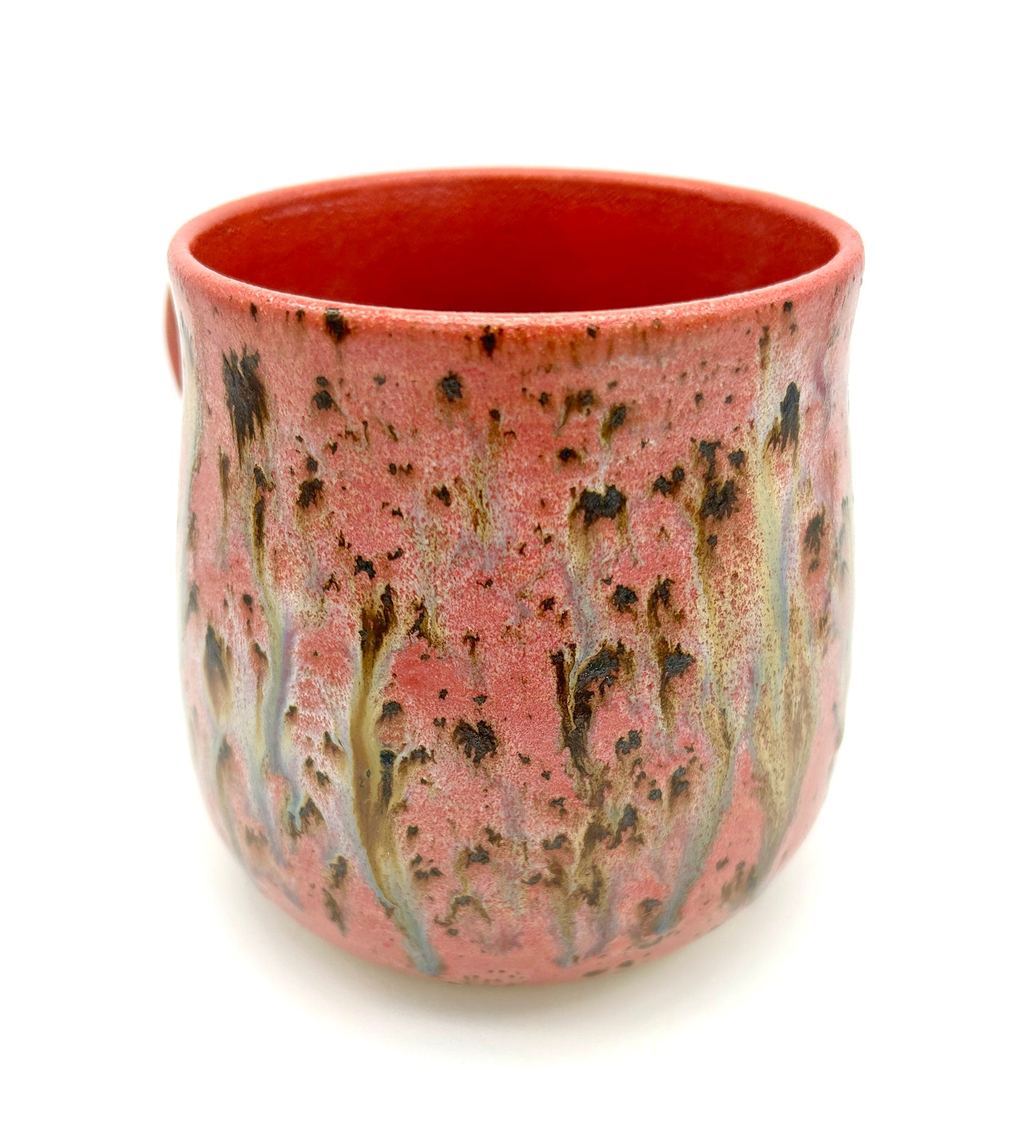 COMMISSION Vibrant pink large mug