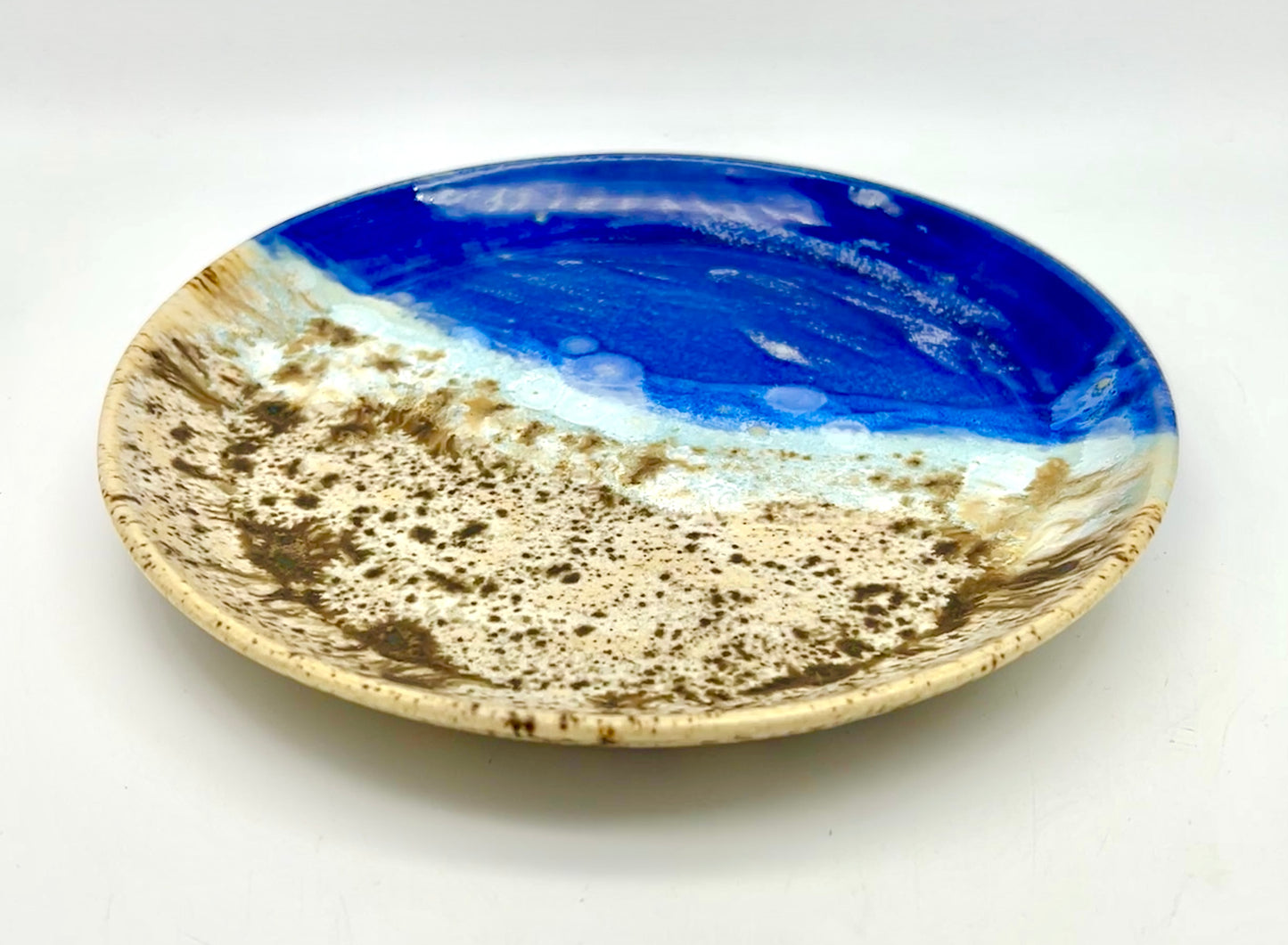 Beautiful beach side plate