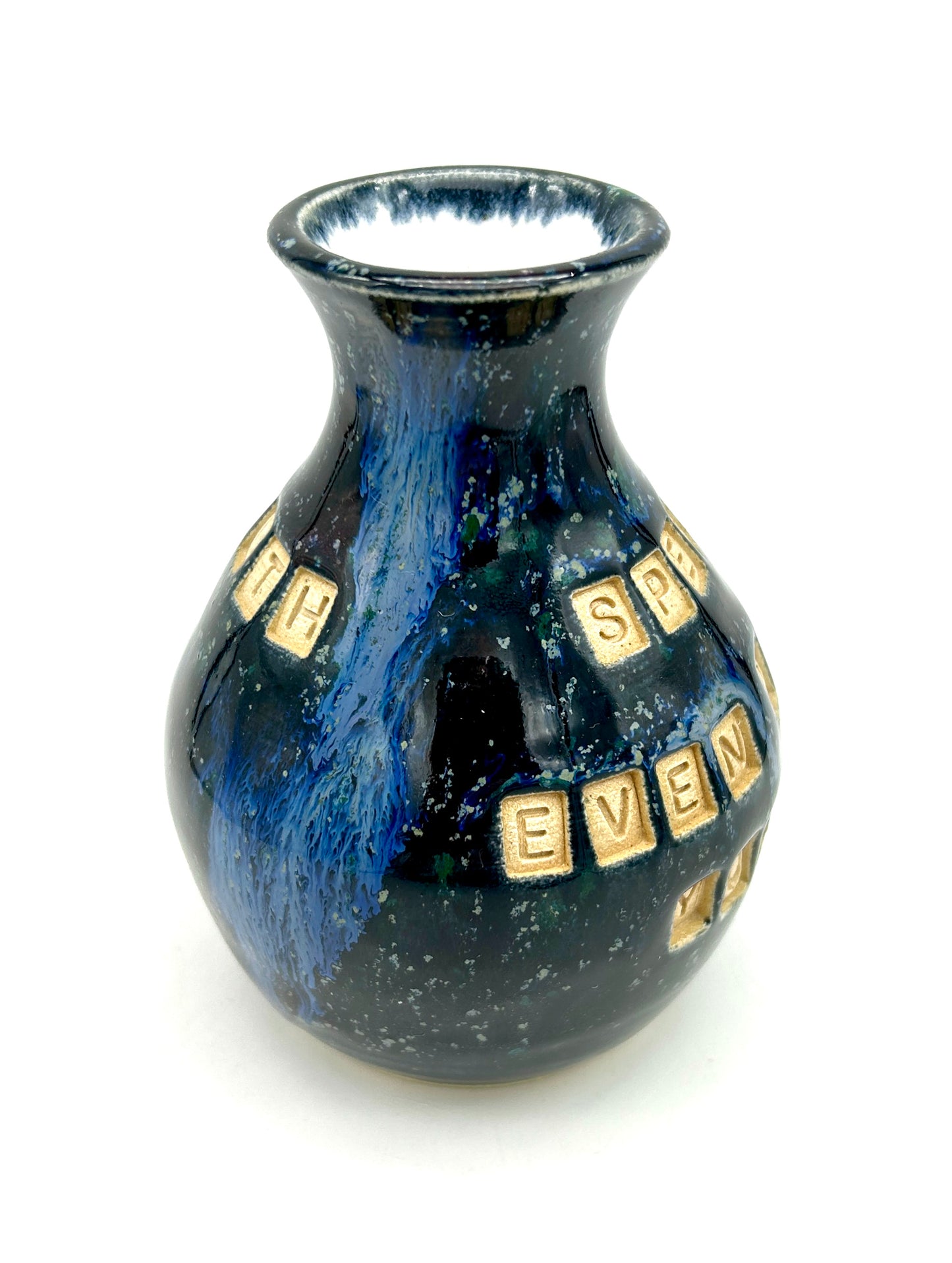 'Speak the truth, even if your voice shakes' vase