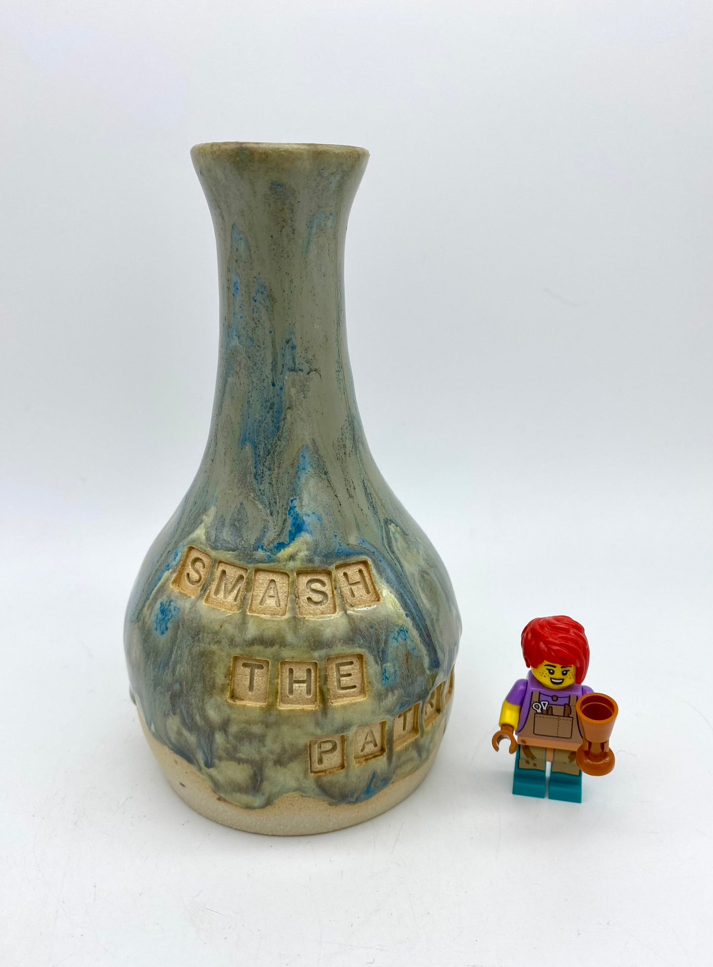 'Smash the patriarchy' bud vase