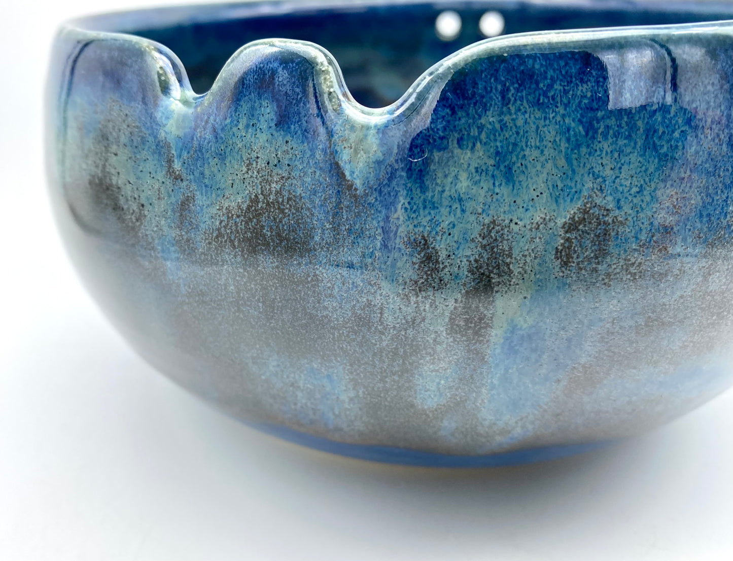 Chopstick bowl in blues