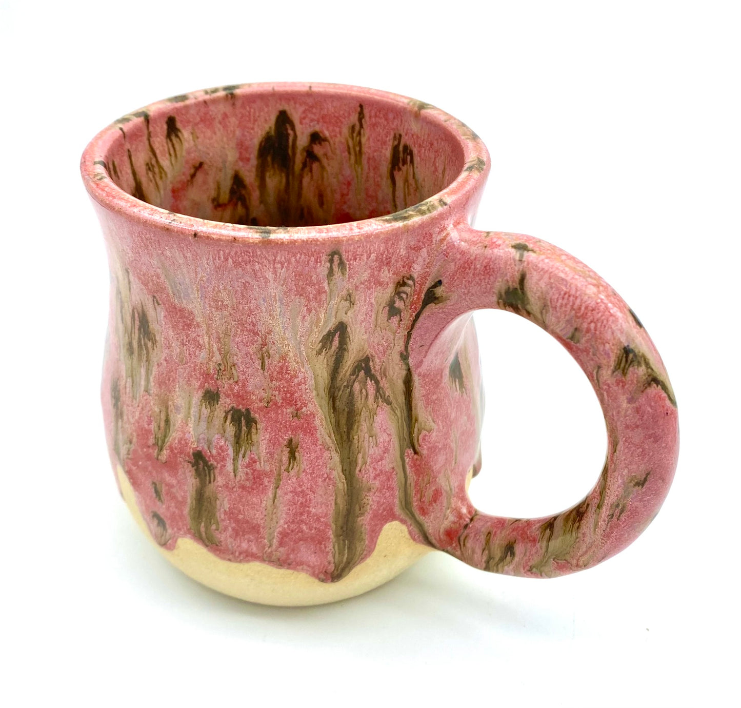 Lovely big fat mug in pinks