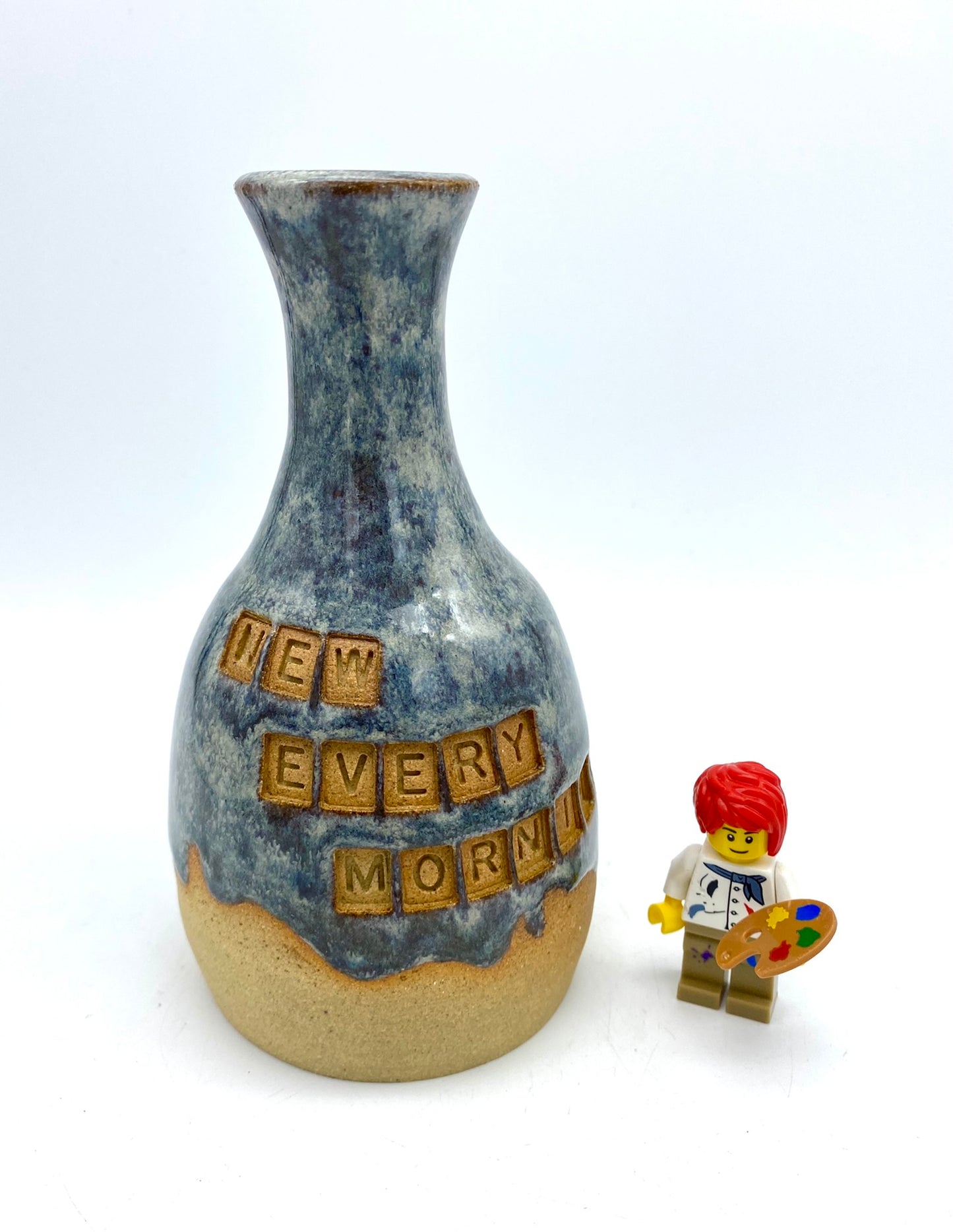 'New every morning' Bible bud vase