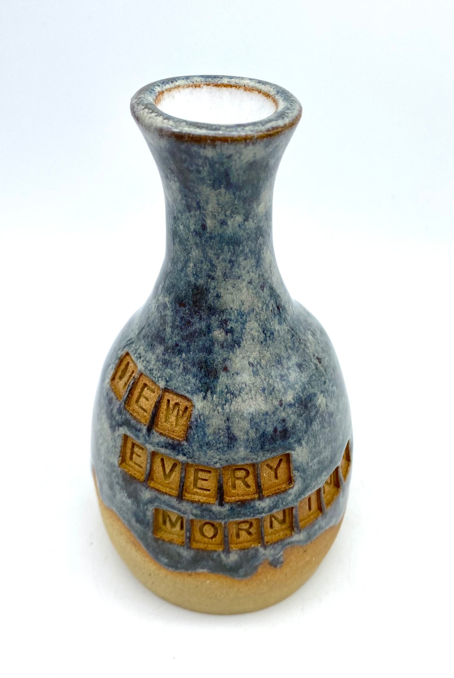 'New every morning' Bible bud vase