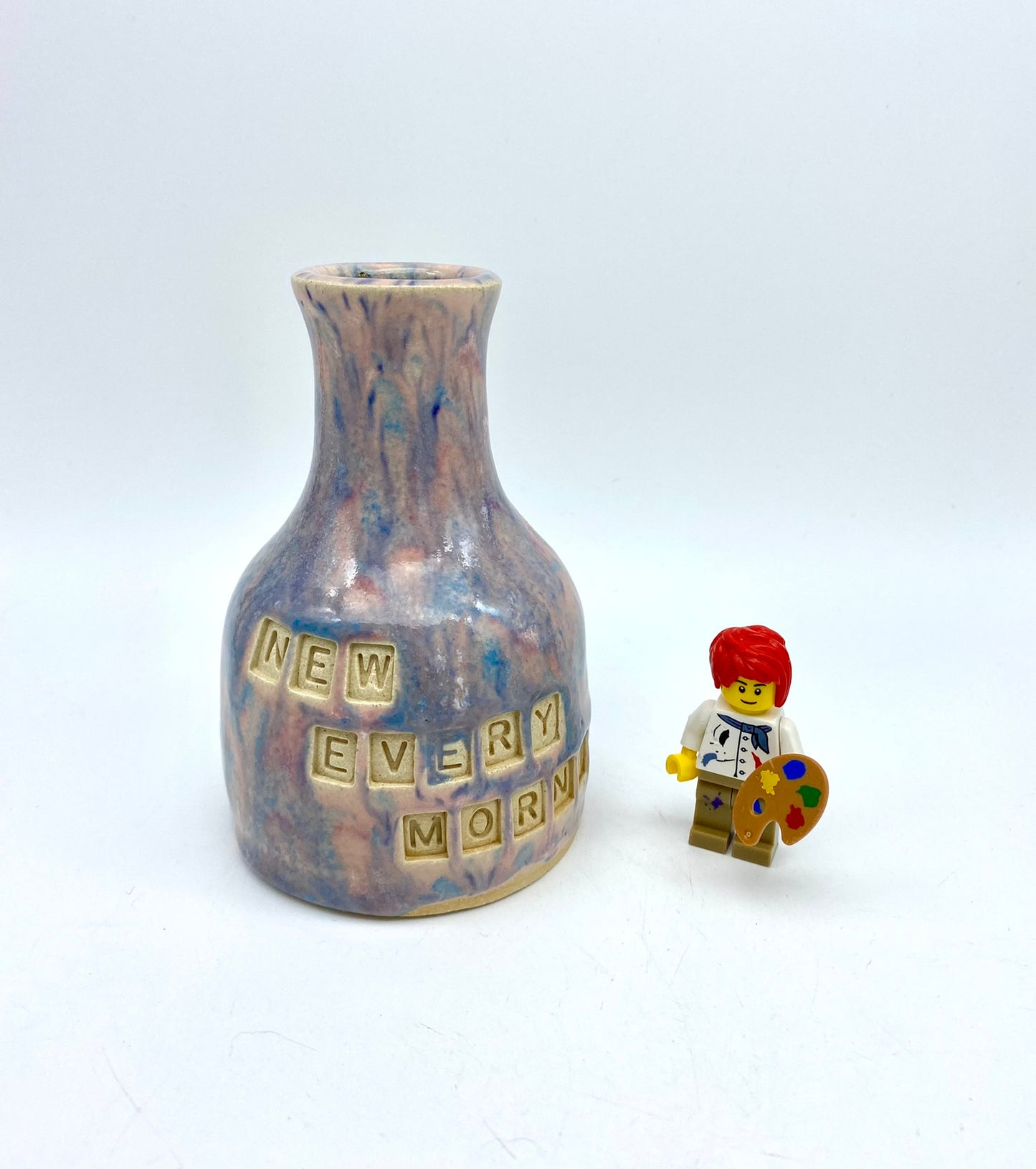 'New every morning' Bible bud vase