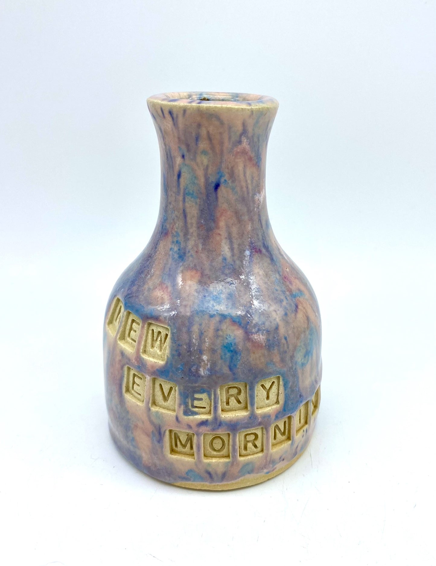 'New every morning' Bible bud vase