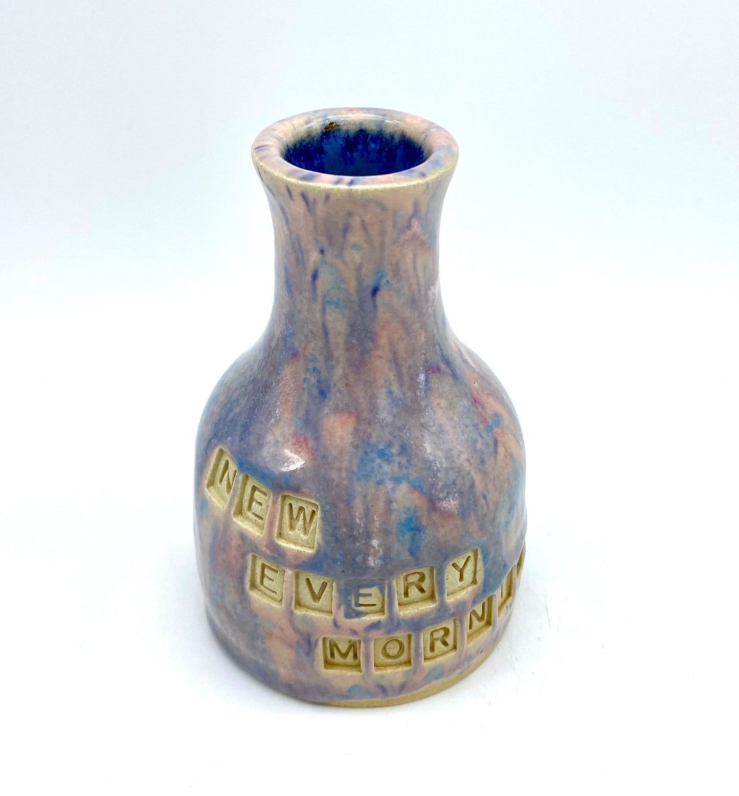 'New every morning' Bible bud vase