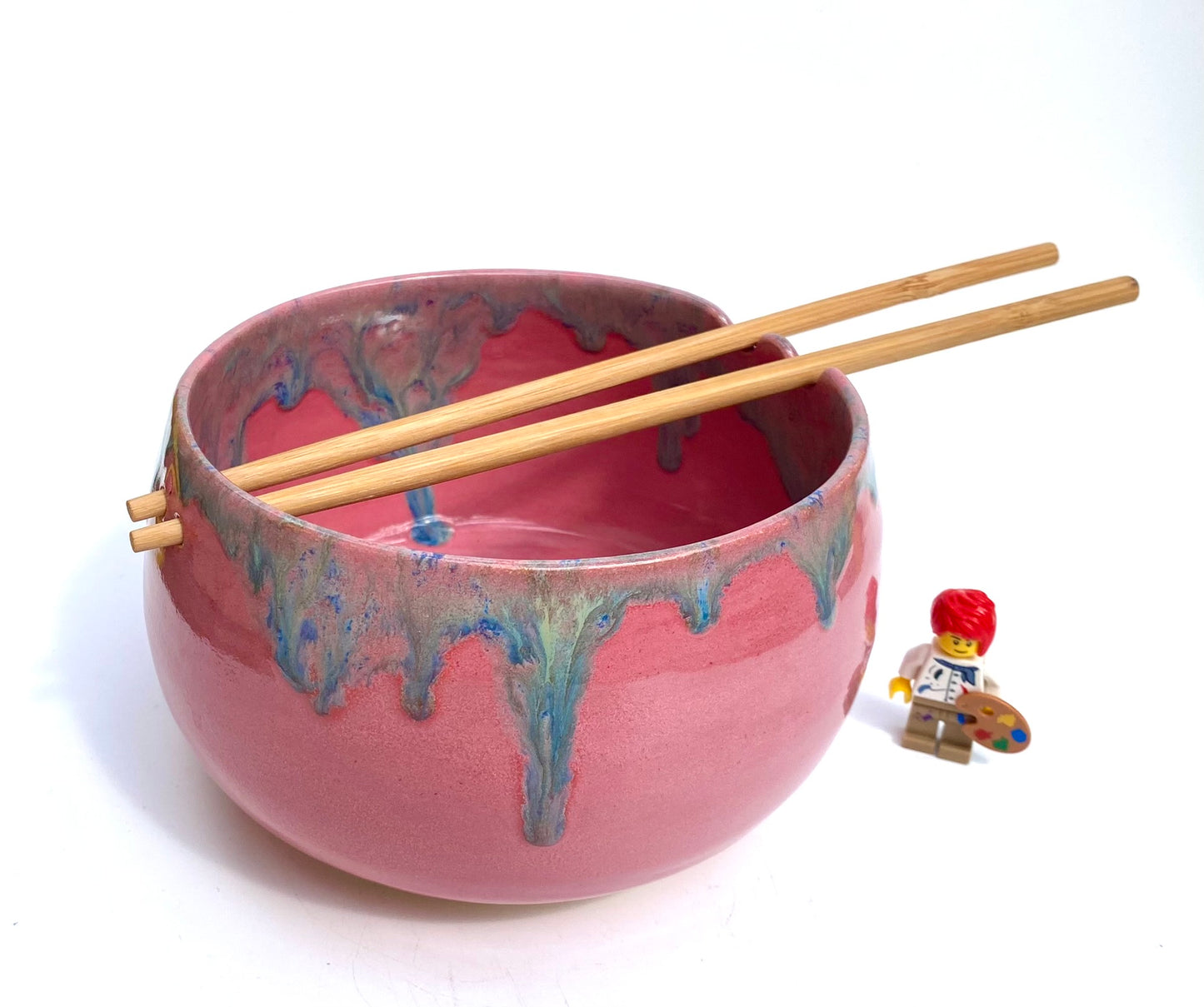 Vibrant chopstick bowl