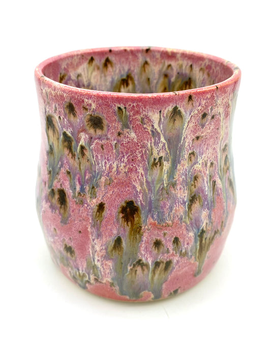 Glorious pink beaker - for water, flowers, pens